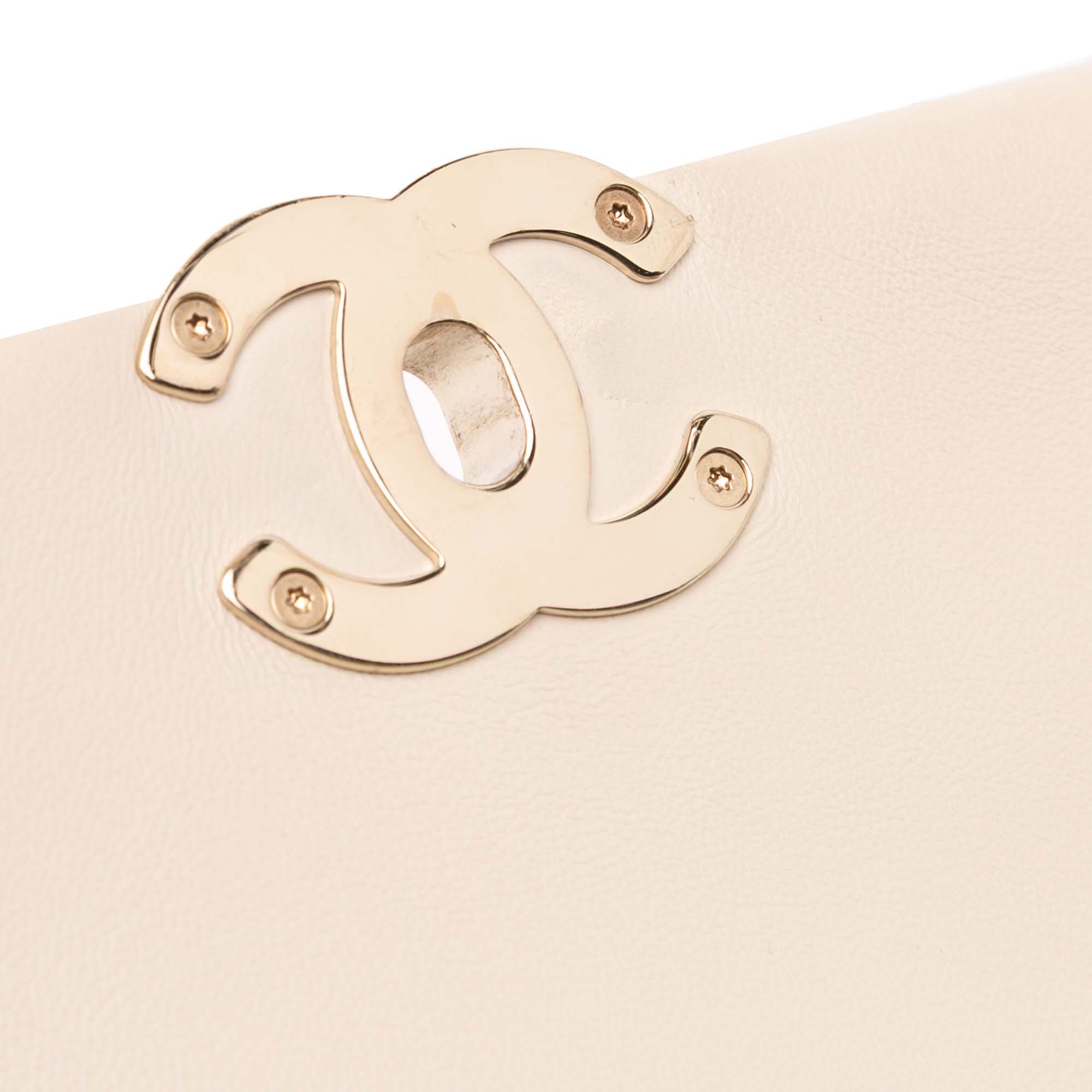 Chanel Medium Lambskin Twist Chain Enamel CC Flap - image 8