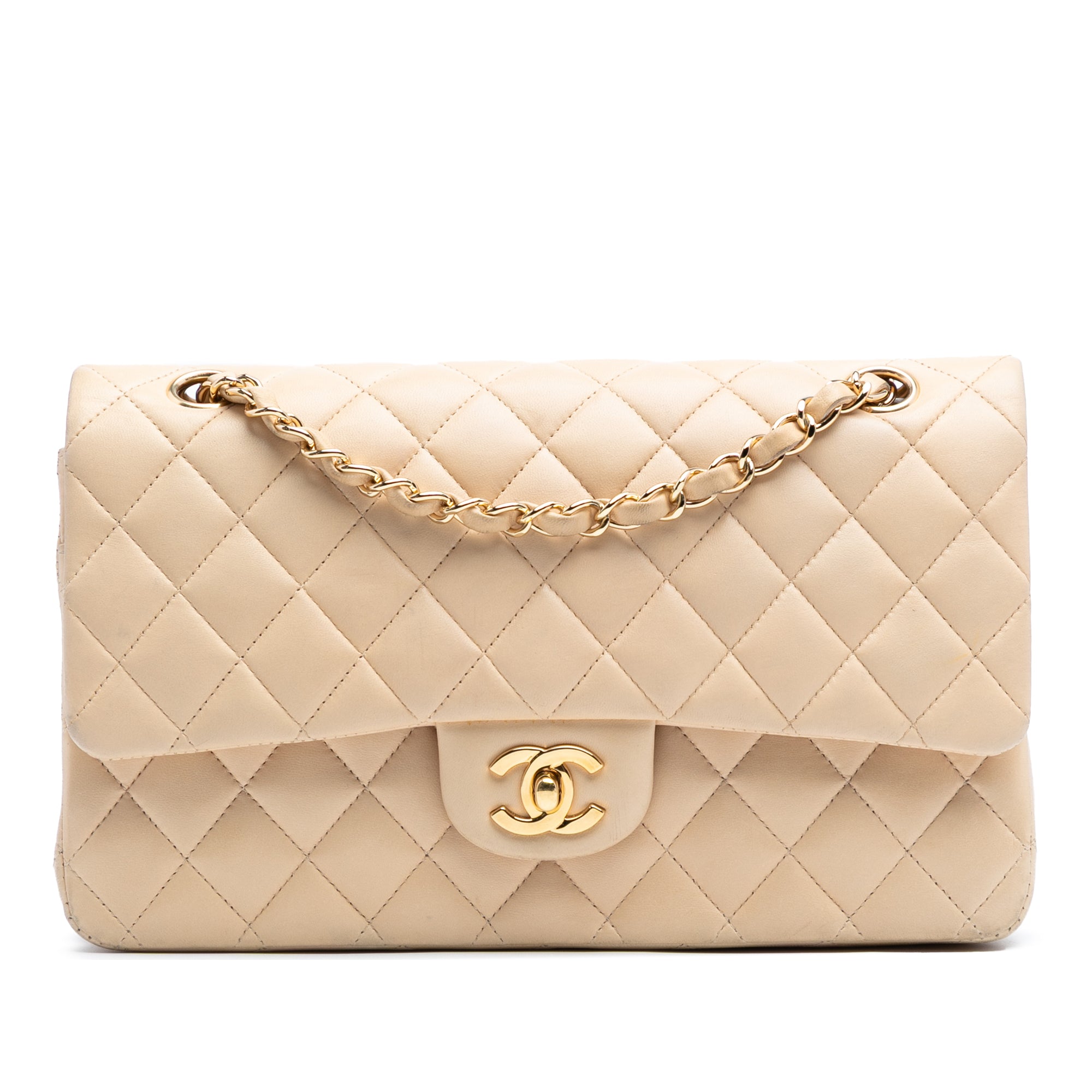 Chanel Medium Classic Lambskin Double Flap - image 1