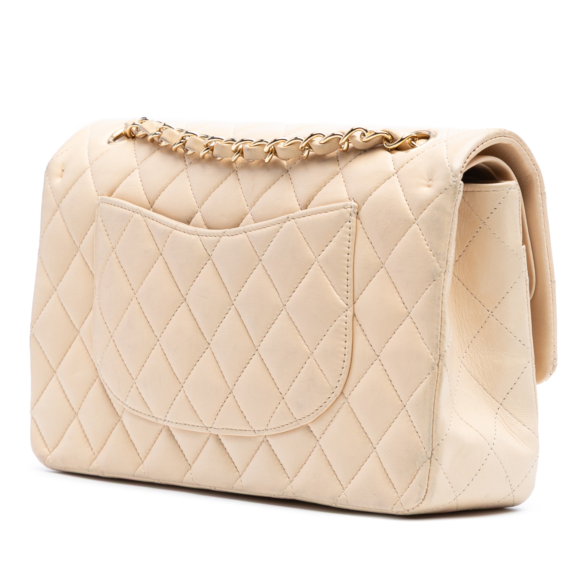 Chanel Medium Classic Lambskin Double Flap - image 2
