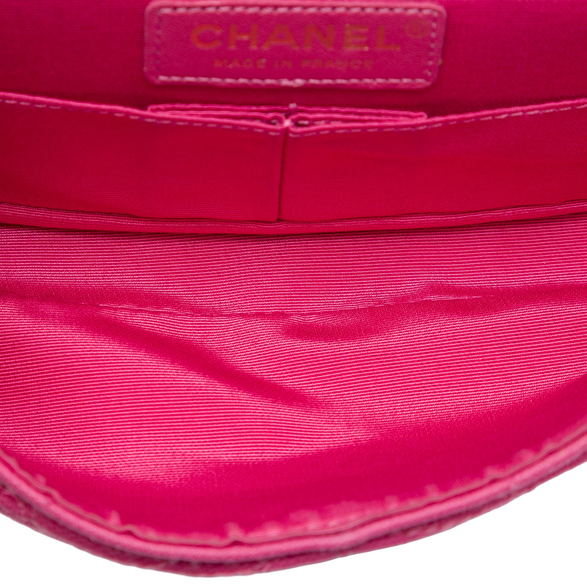 Chanel Croc Quilted Jersey Reissue 2.55 East West Double Flap - image 4