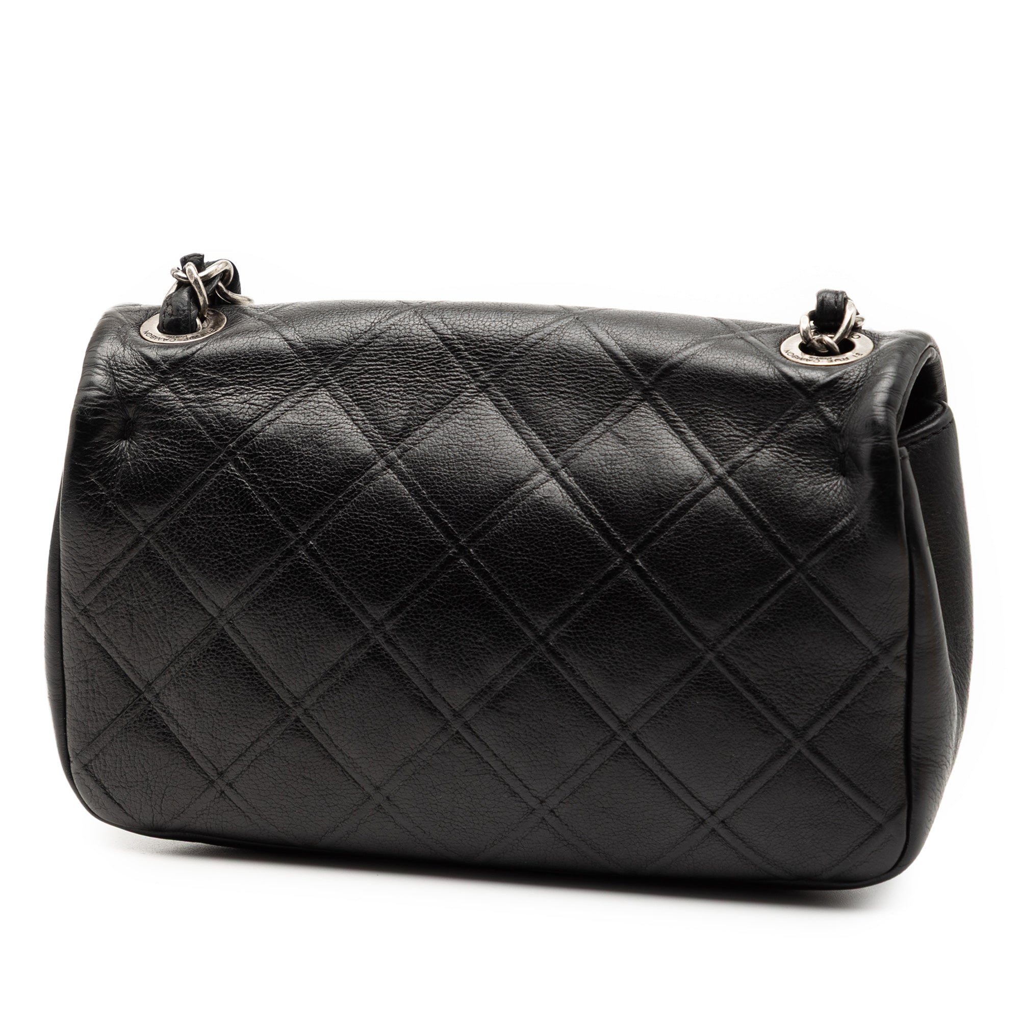 Chanel Small Diamond Embossed Calfskin New Chic Flap - image 2