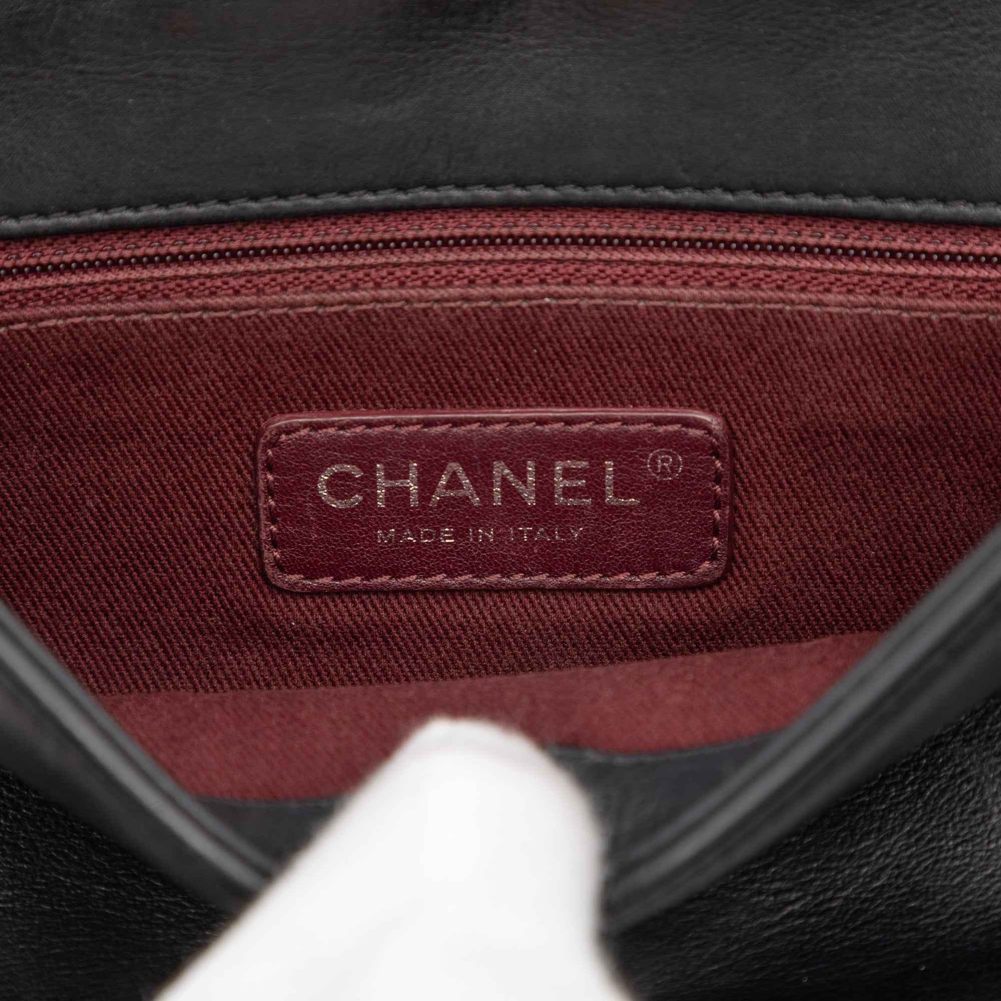 Chanel Small Diamond Embossed Calfskin New Chic Flap - image 5