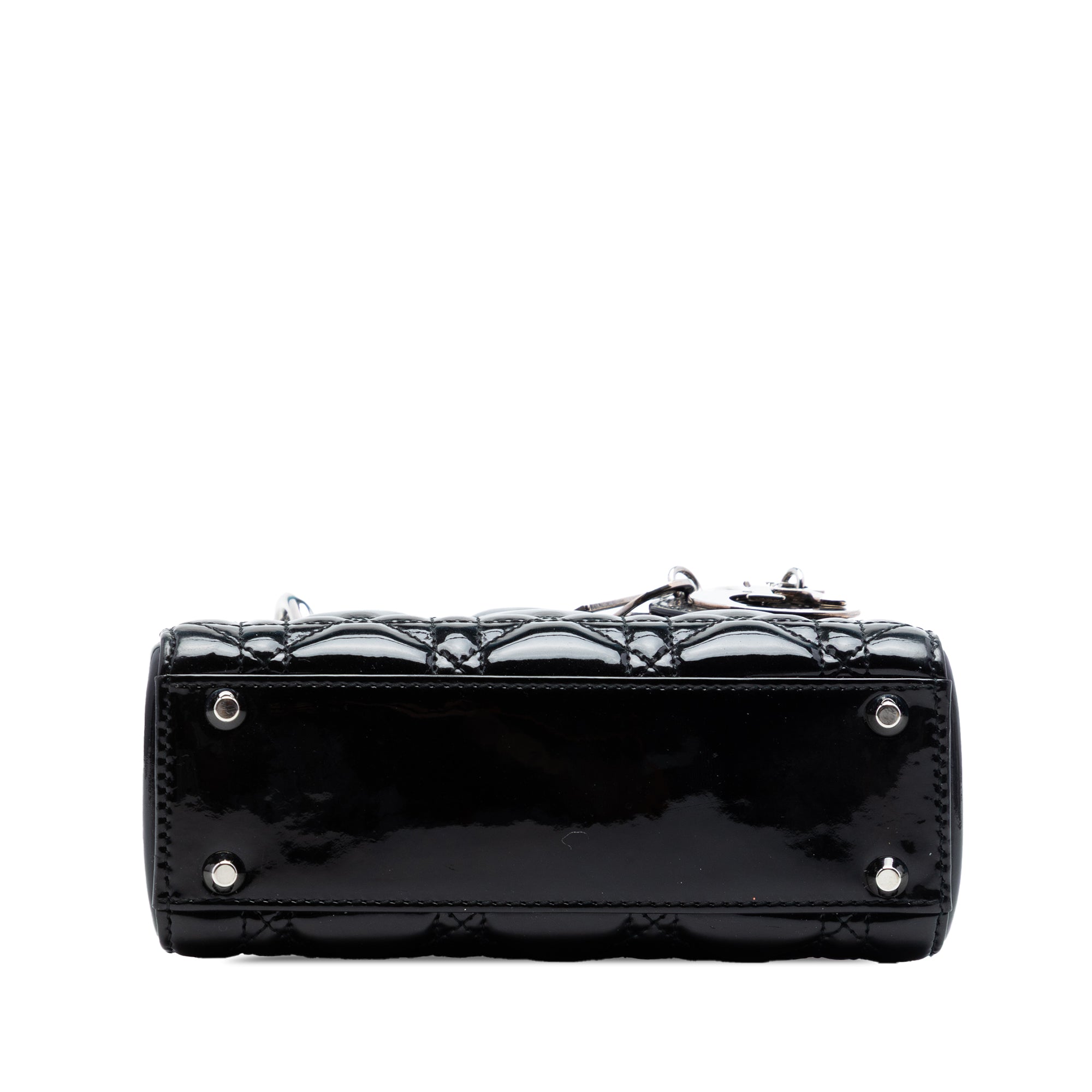 Dior Mini Patent Cannage Lady Dior - image 3