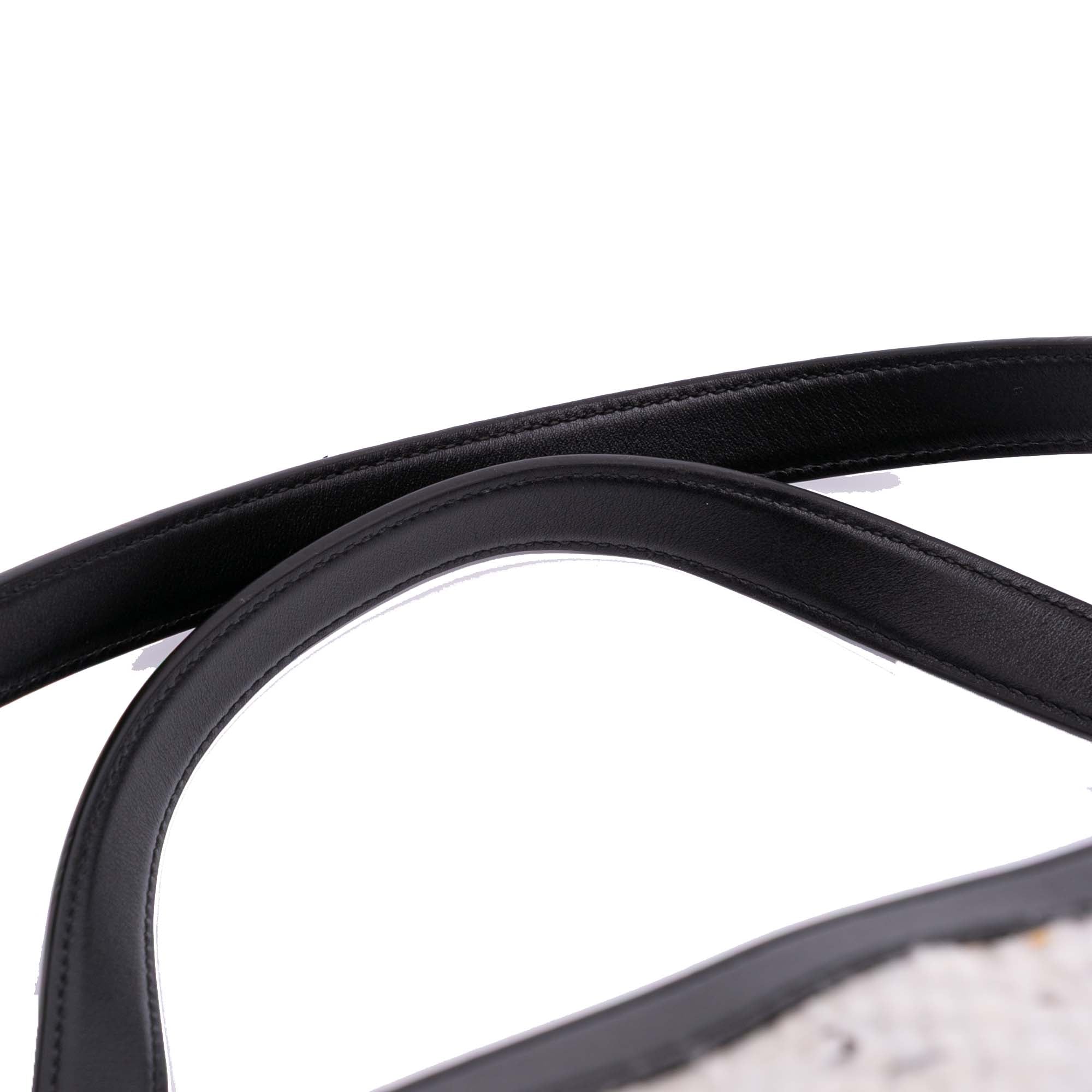 Bottega Large Wool and Calfskin  Tote