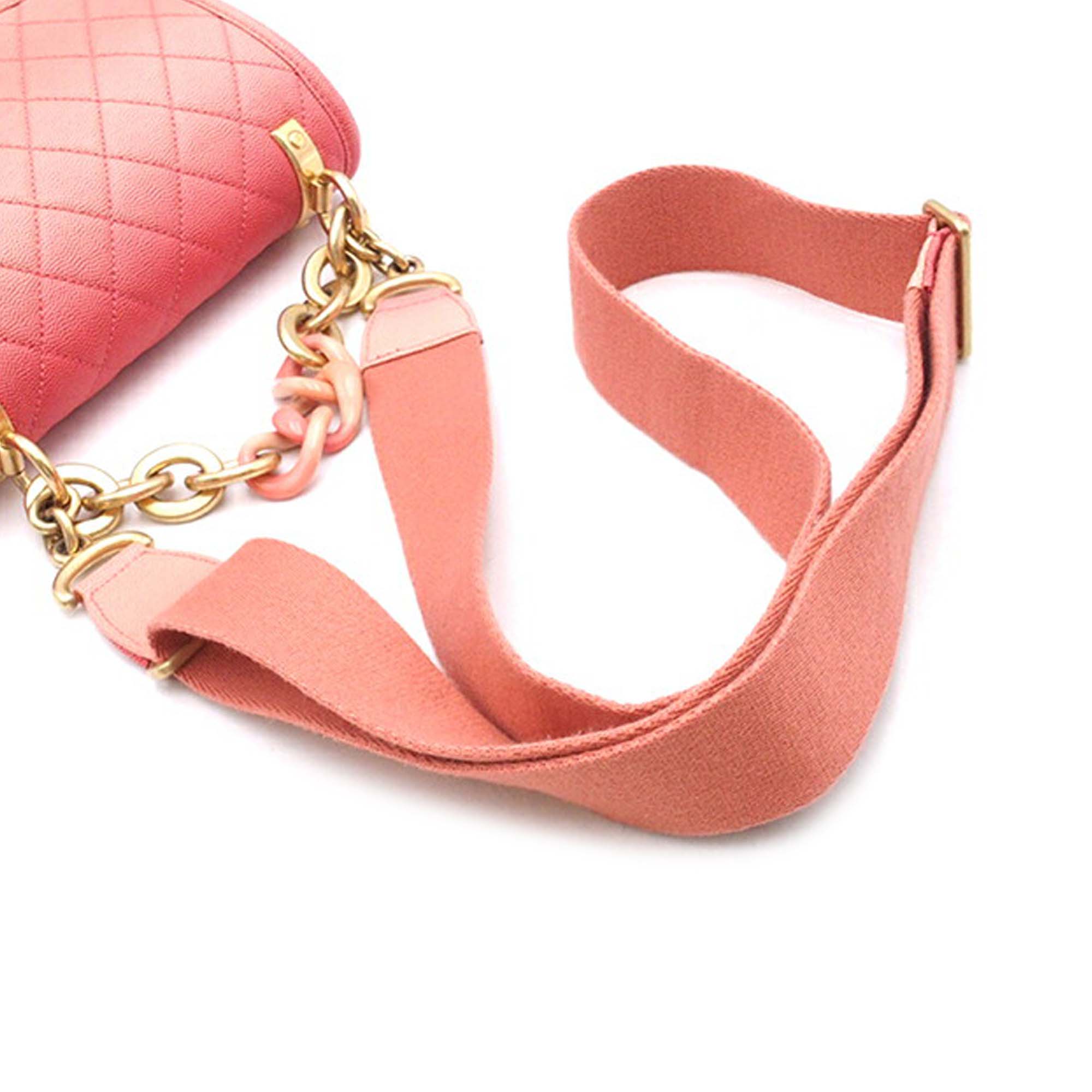Chanel Small Quilted Caviar Sunset On The Sea Flap - image 14