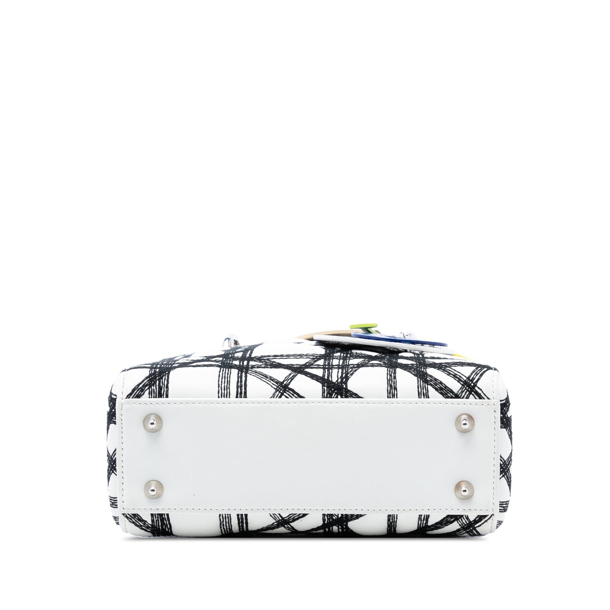 Dior Limited Edition Daniel Gordon Art Small Lambskin Cannage Lady Dior - image 3