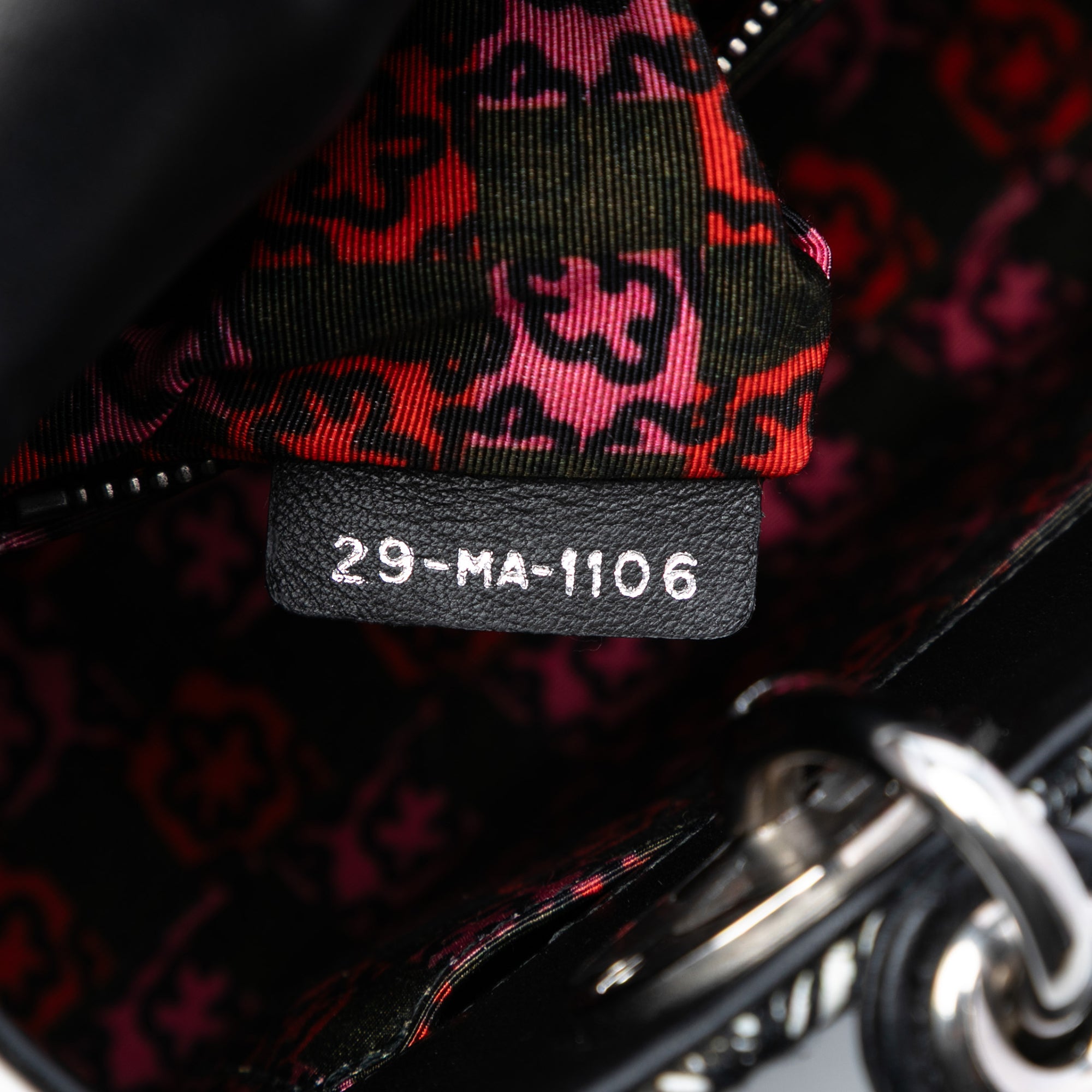 Dior Limited Edition Daniel Gordon Art Small Lambskin Cannage Lady Dior - image 5