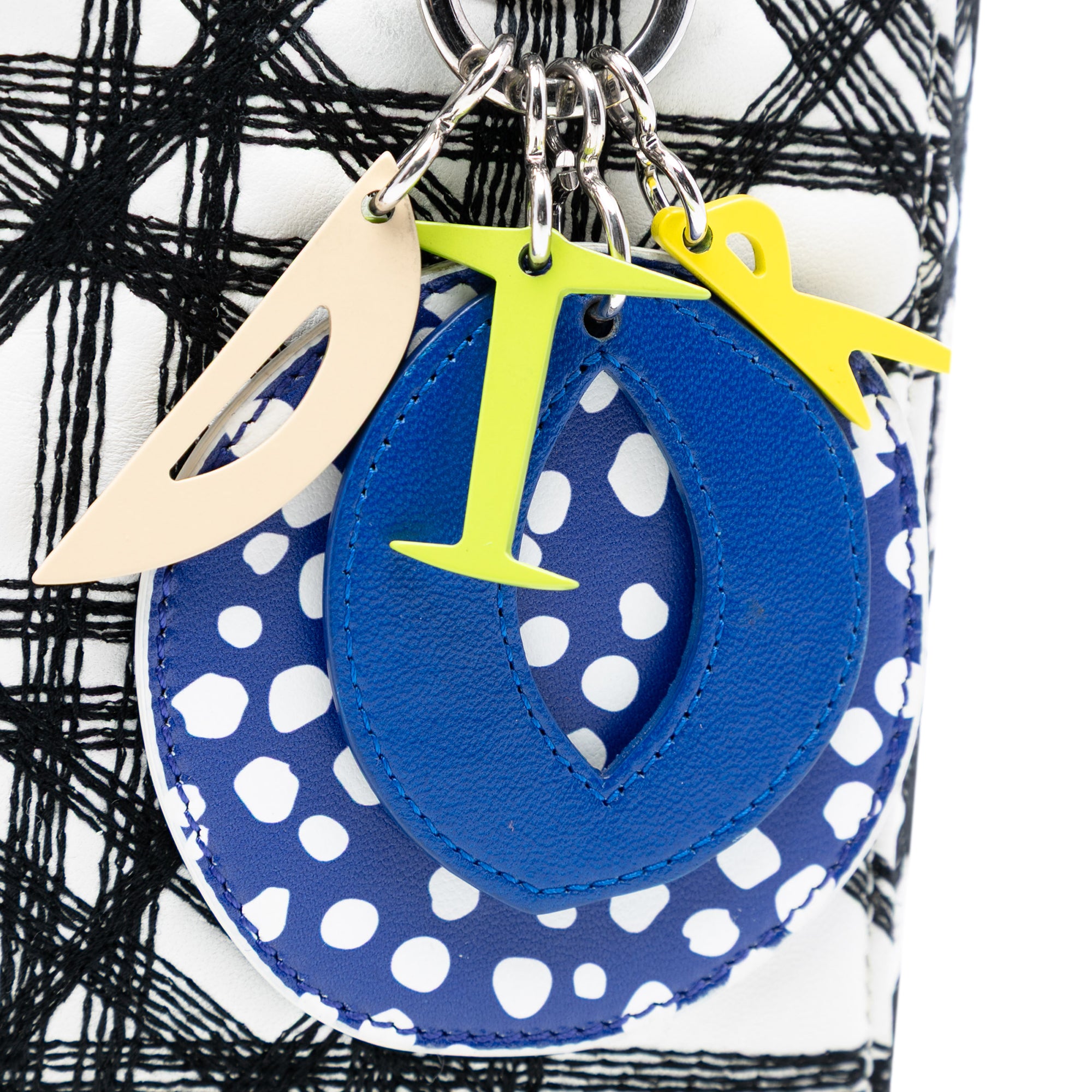 Dior Limited Edition Daniel Gordon Art Small Lambskin Cannage Lady Dior - image 6