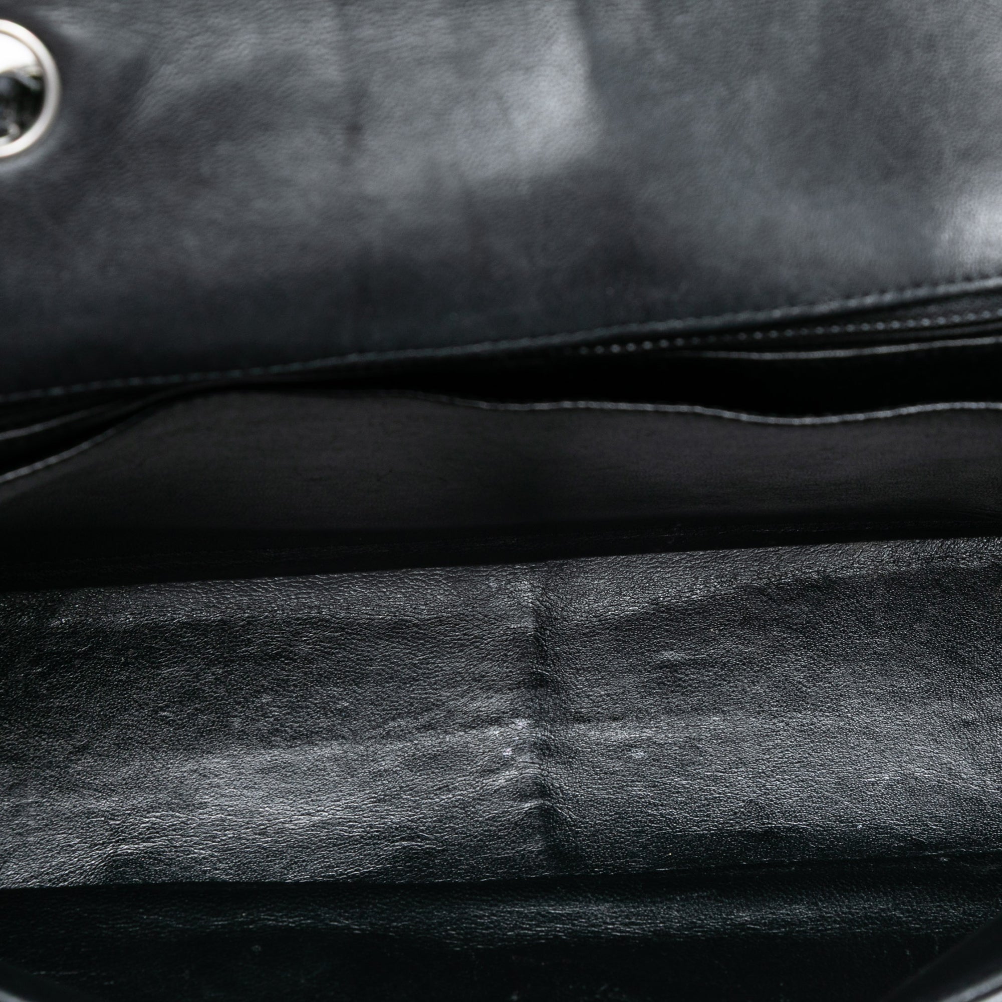 Chanel Jumbo Classic Crinkled Patent Single Flap - image 4