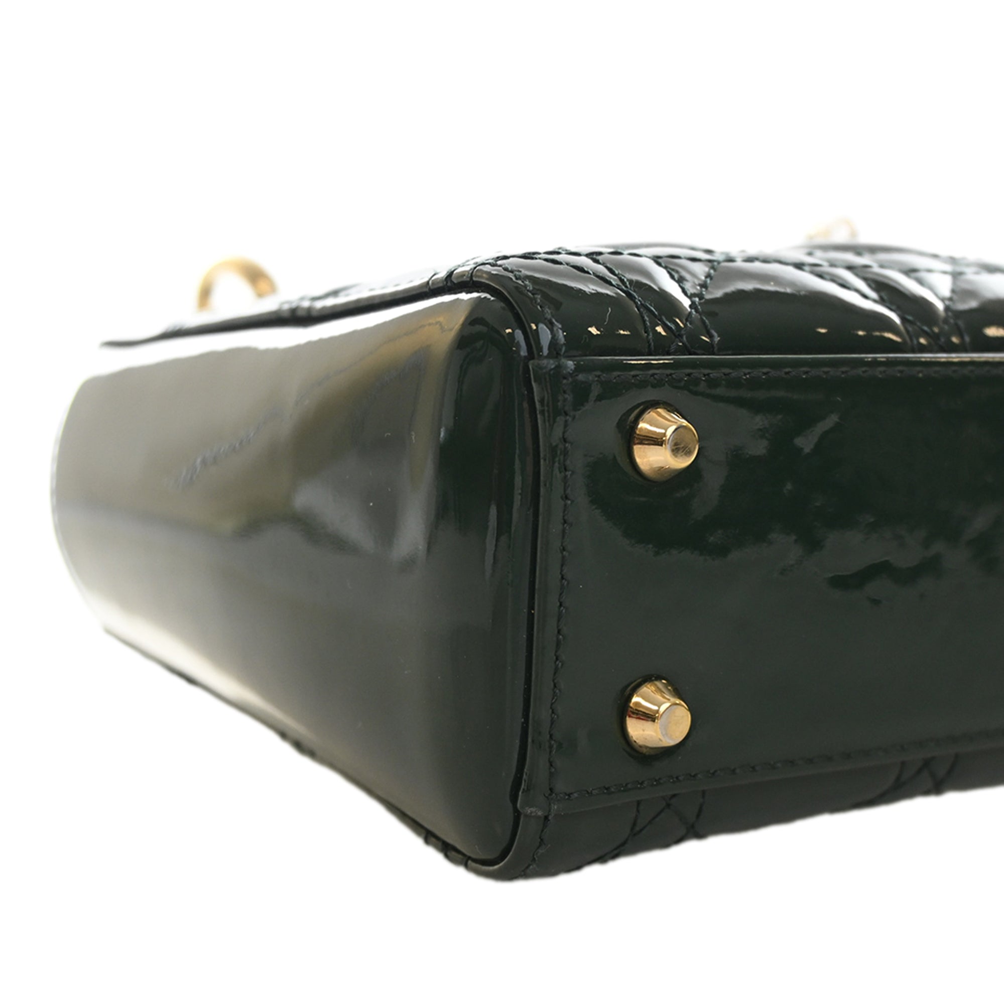 Dior Mini Patent Cannage Lady Dior - image 10