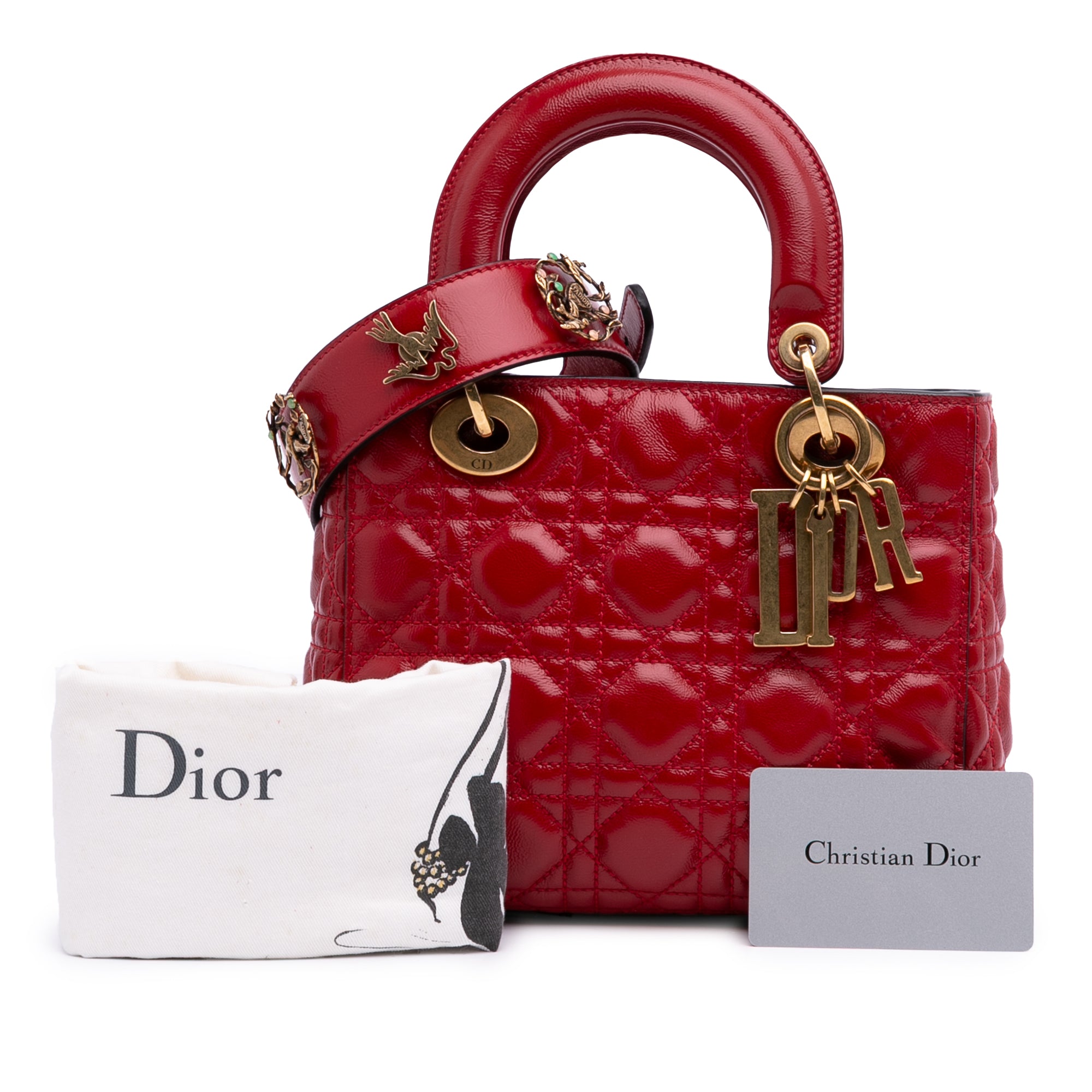 Dior Small Calfskin Cannage My ABCDior Lady Dior - image 12