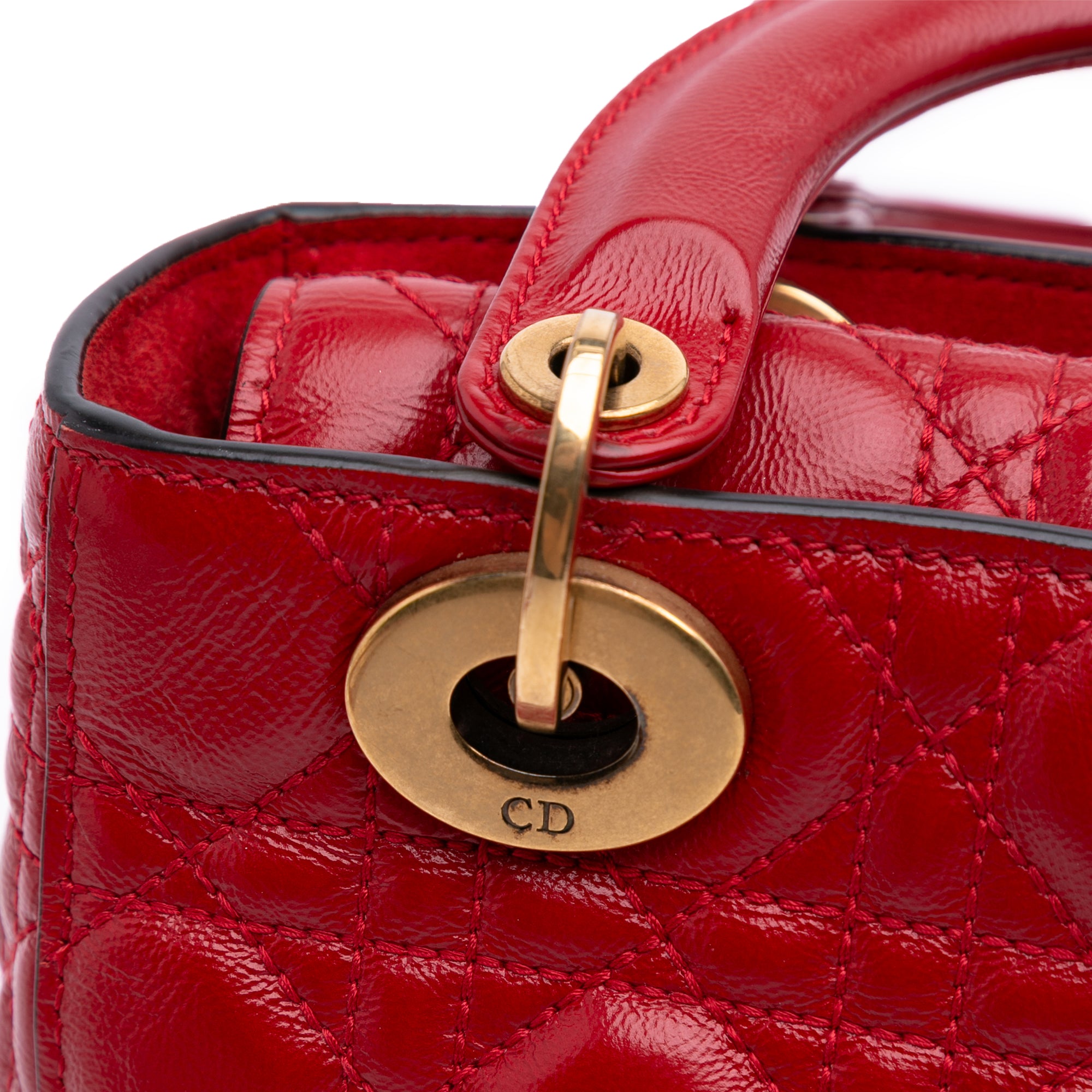 Dior Small Calfskin Cannage My ABCDior Lady Dior - image 9