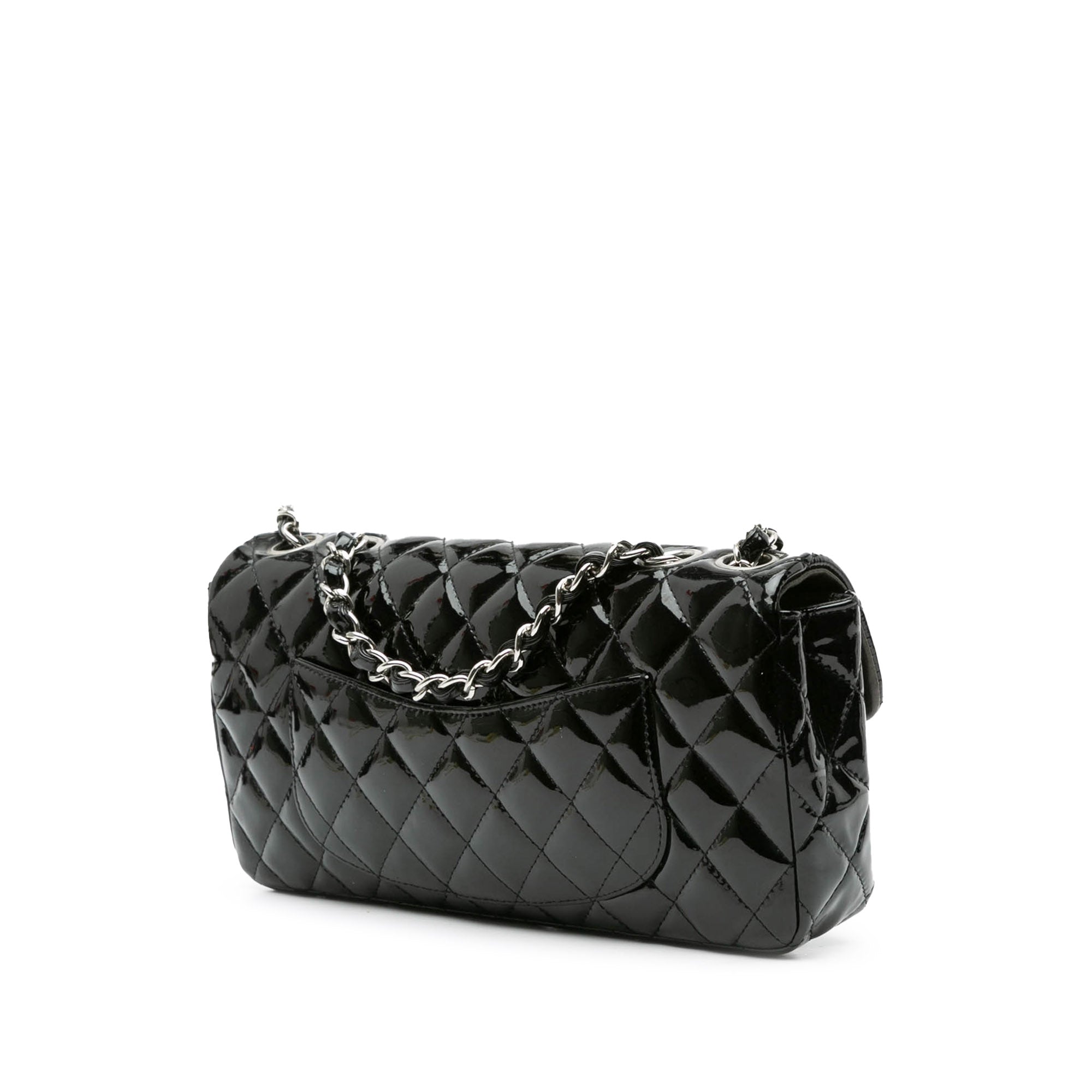 Chanel Classic Patent East West Single Flap - image 2