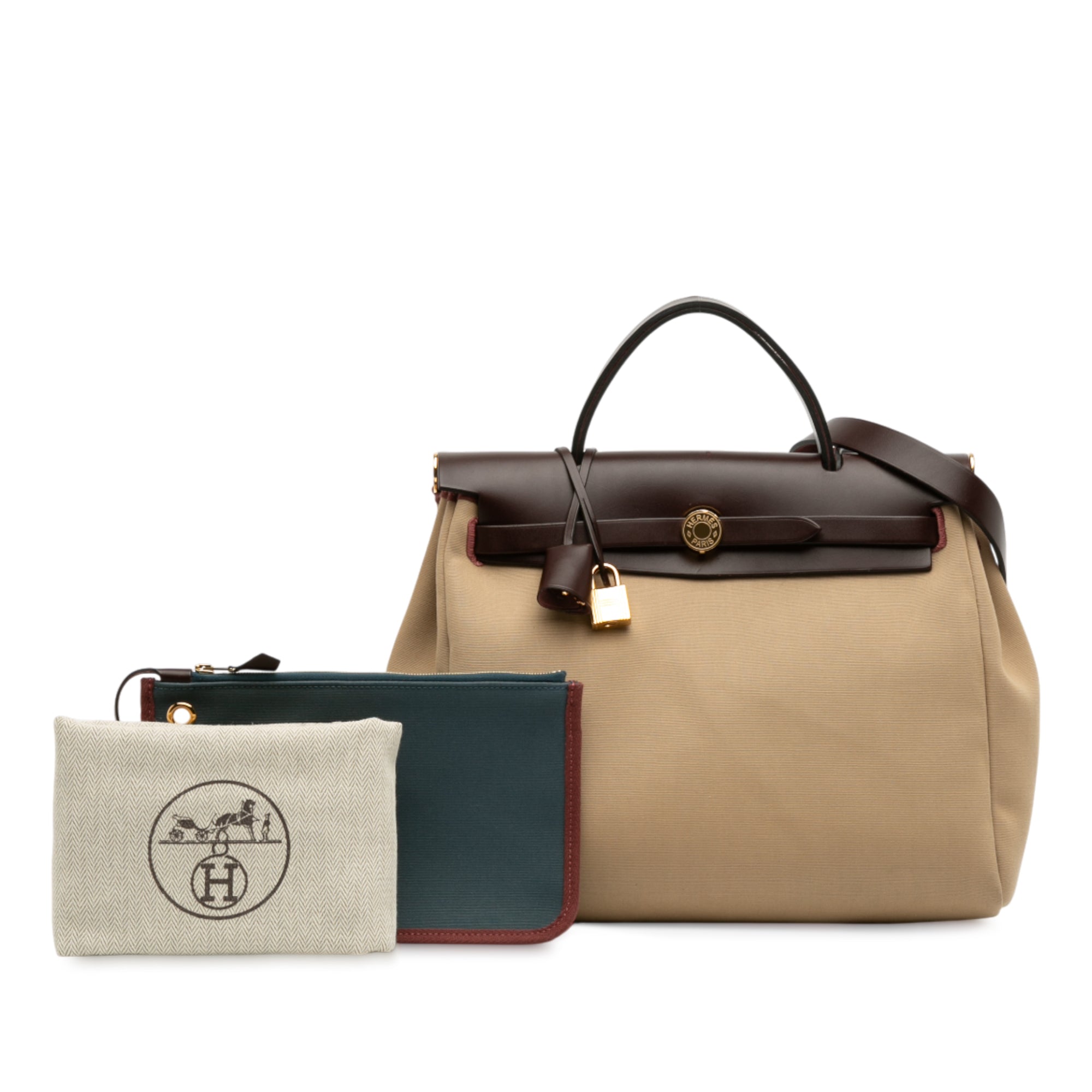 Hermès Toile Officier Verso Herbag Zip 31 - image 12