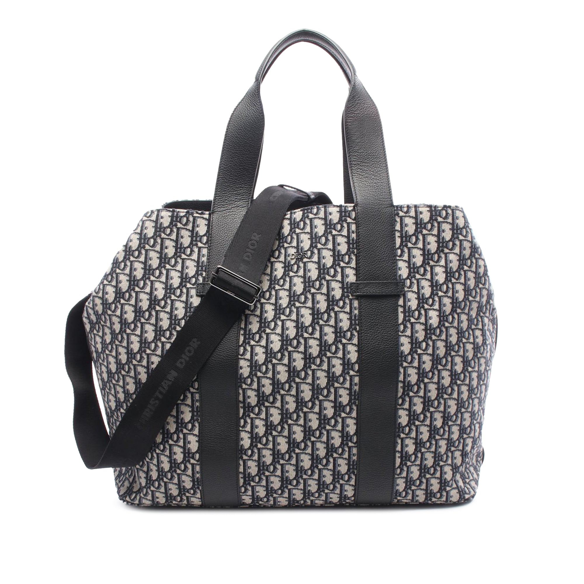 Dior Oblique Canvas Tote - image 1