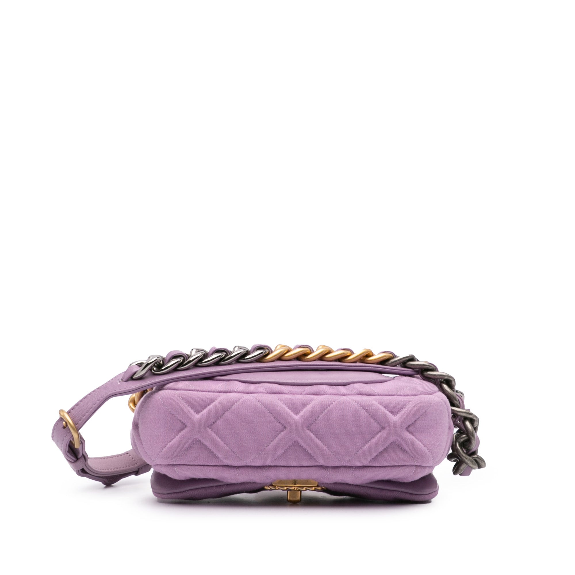Chanel Quilted Jersey 19 Belt Bag - image 3