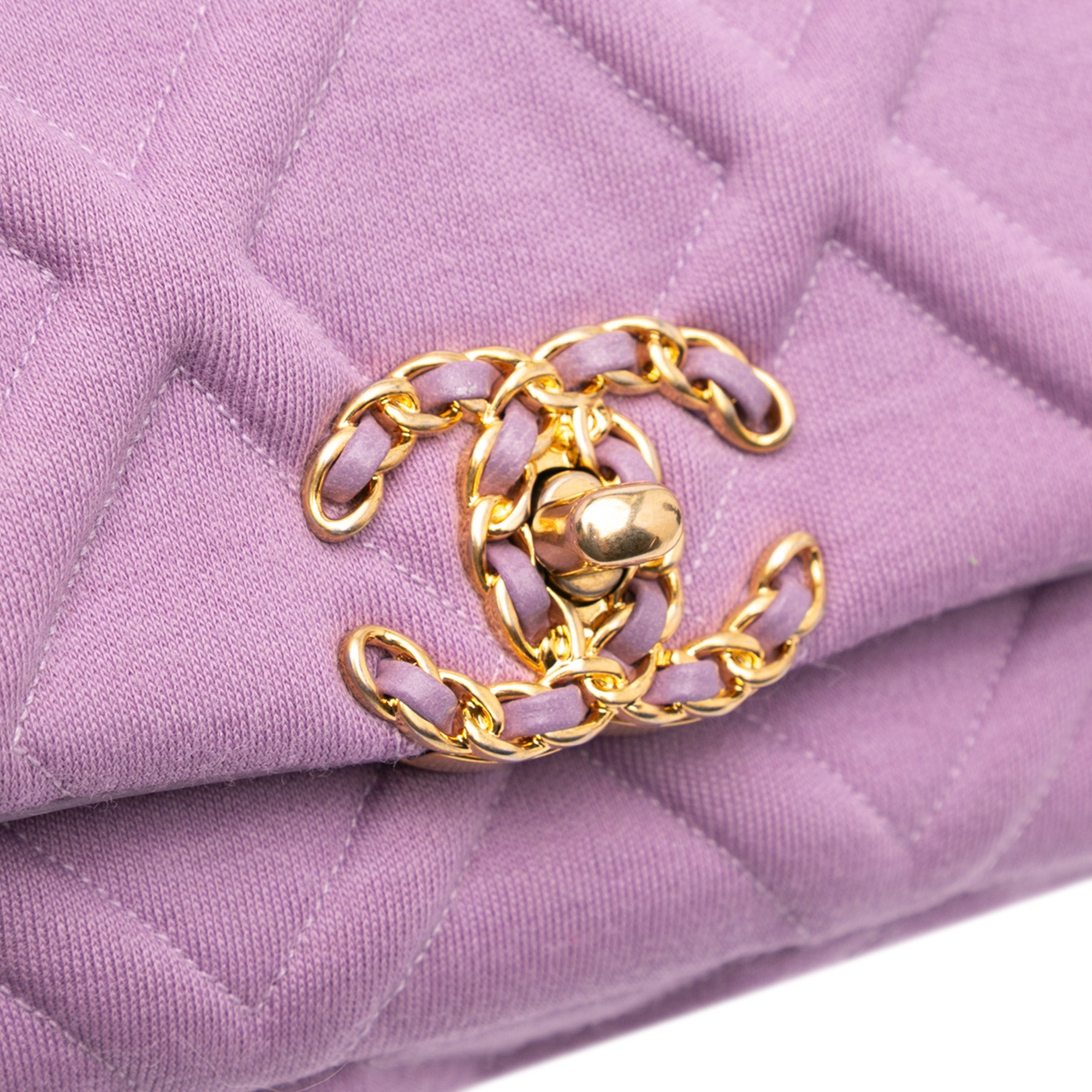 Chanel Quilted Jersey 19 Belt Bag - image 7