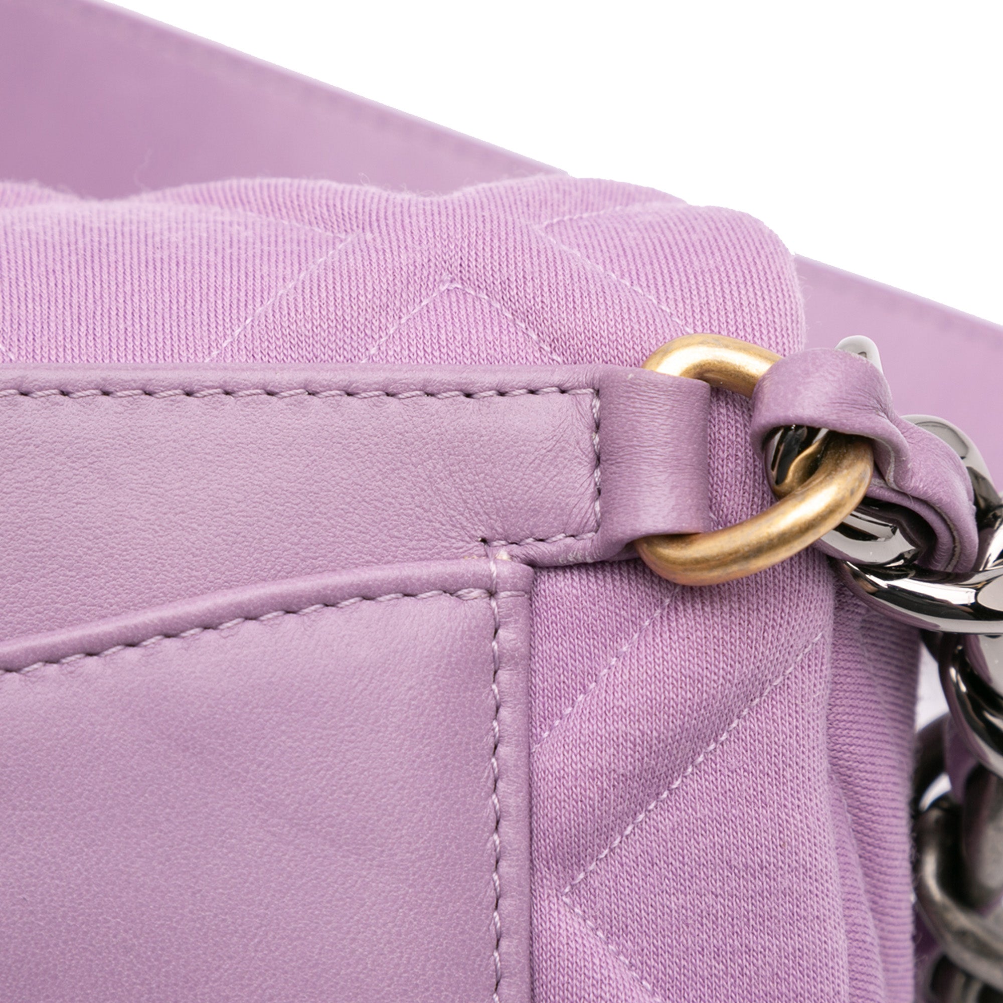 Chanel Quilted Jersey 19 Belt Bag - image 9