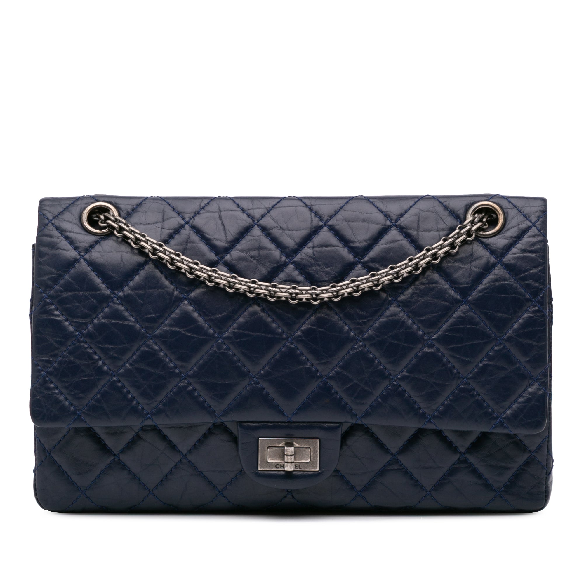 Chanel Quilted Aged Calfskin Reissue 2.55 Double Flap 226 - image 1