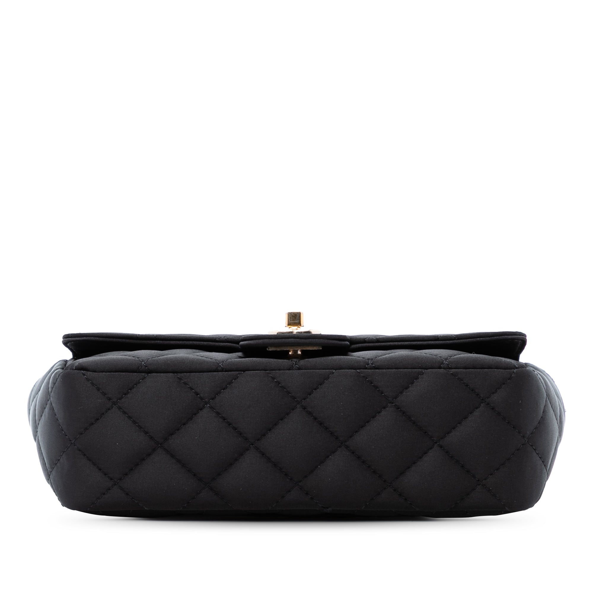 Chanel Mini Rectangular Quilted Satin Single Flap - image 3