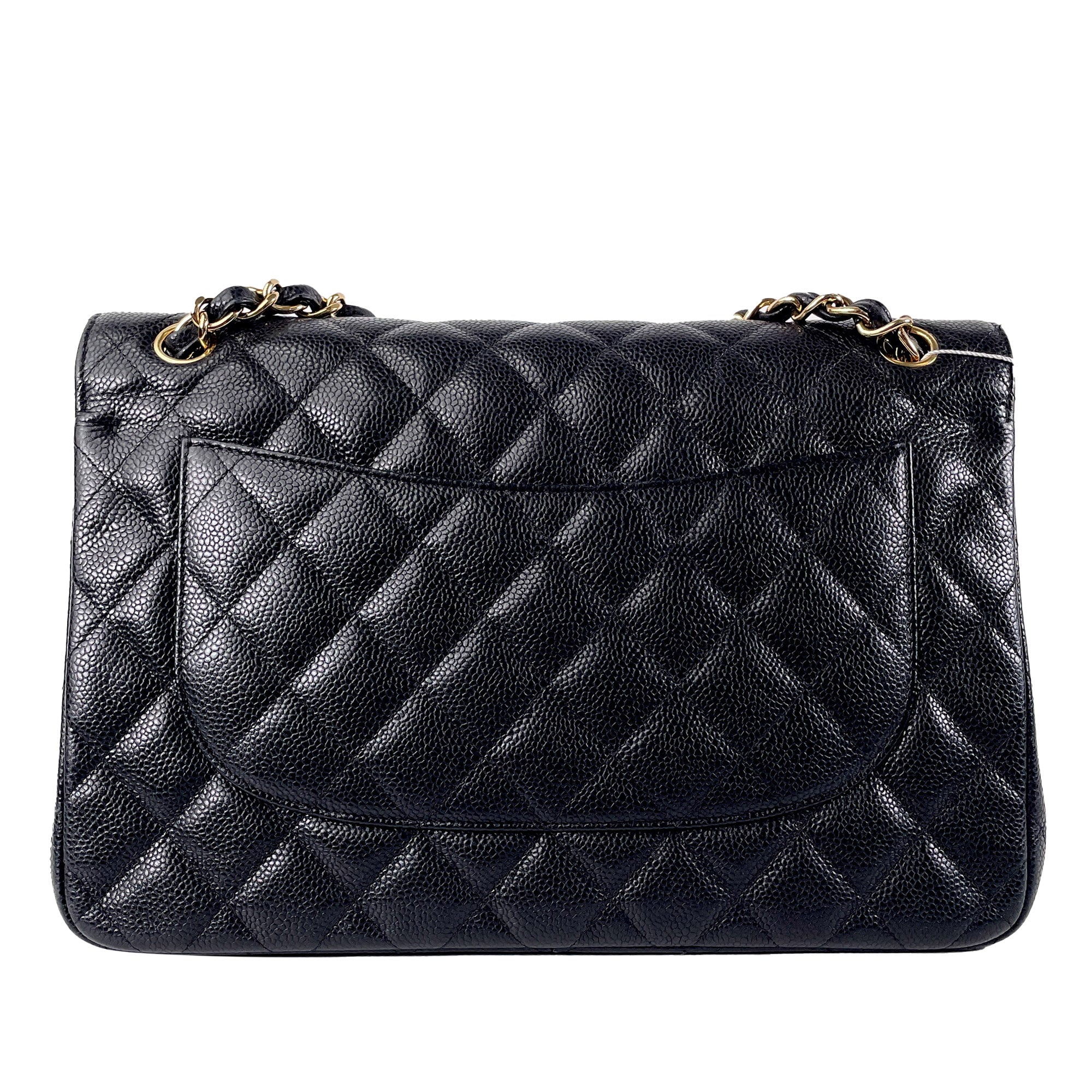 Chanel Jumbo Classic Caviar Double Flap - image 4