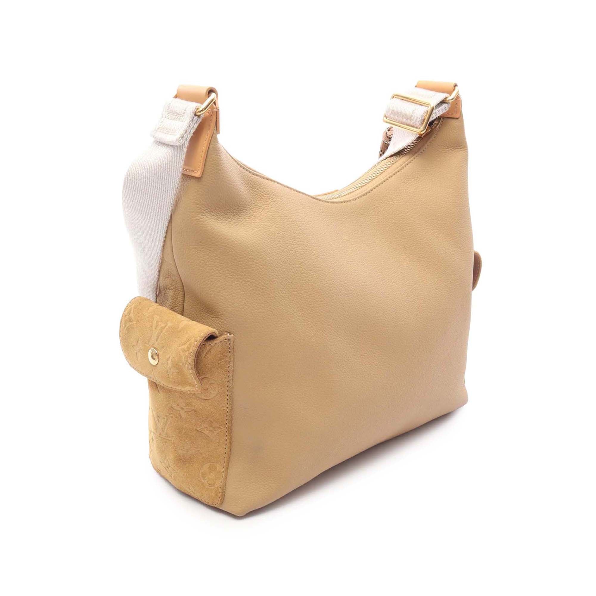 Louis Vuitton Grained Calfskin and Monogram Hobo Cargo - image 2