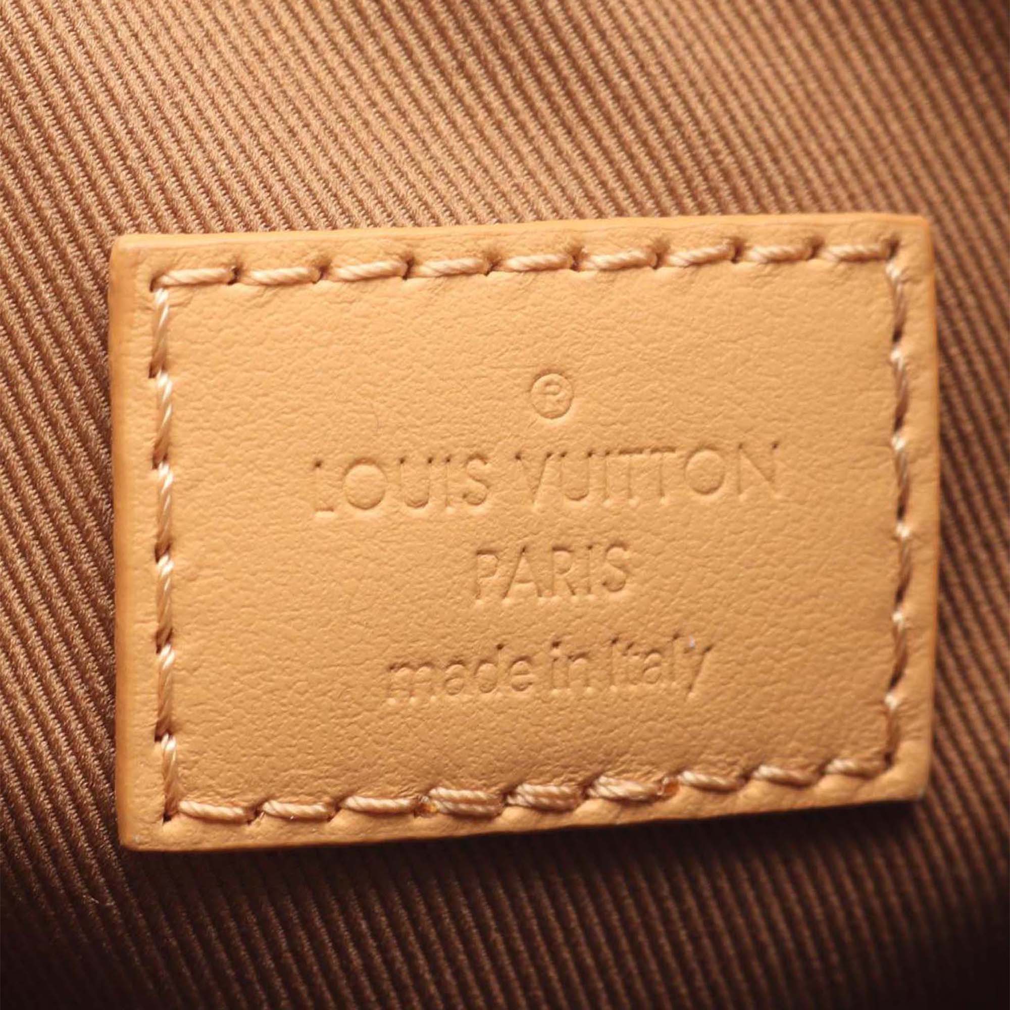 Louis Vuitton Grained Calfskin and Monogram Hobo Cargo - image 4