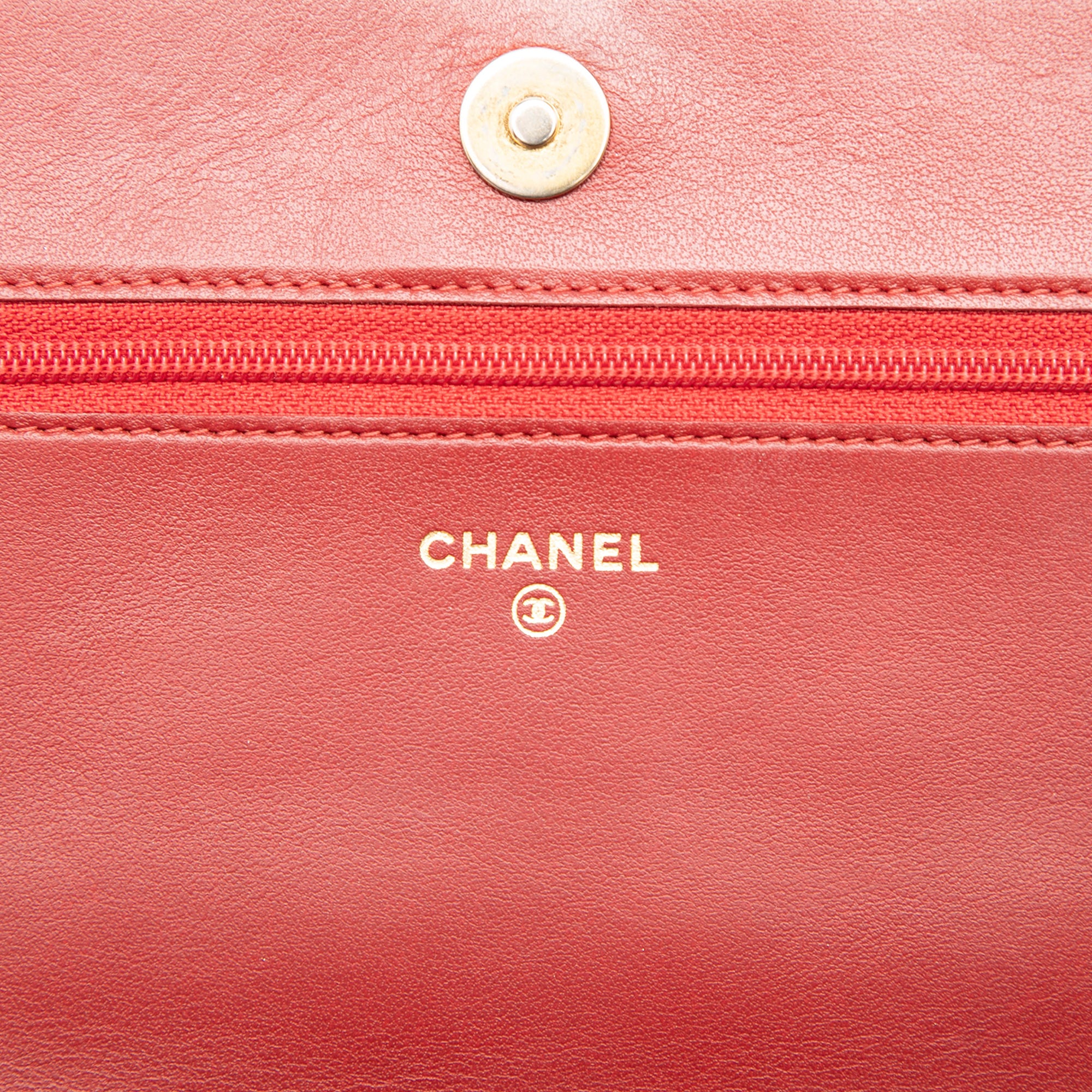 Chanel Quilted Caviar Boy Wallet on Chain - image 5