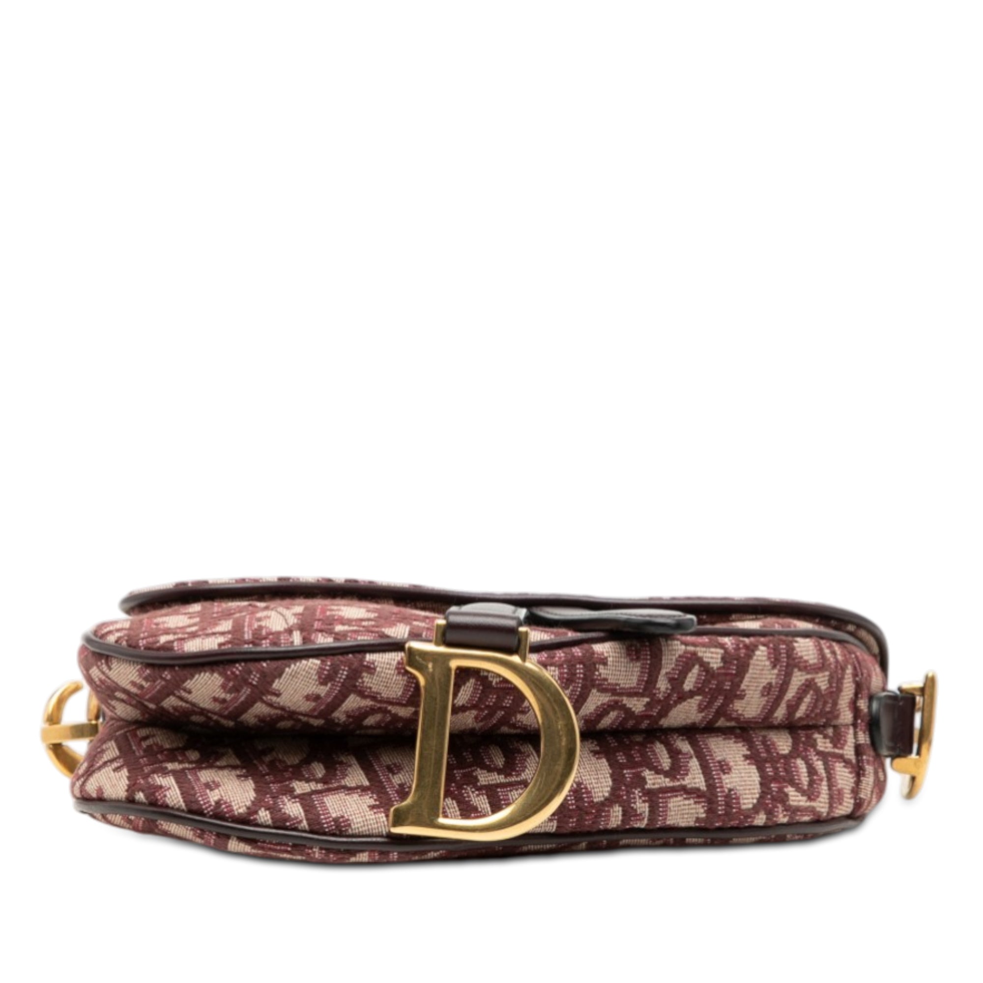 Dior Mini Oblique Canvas Saddle Bag - image 3