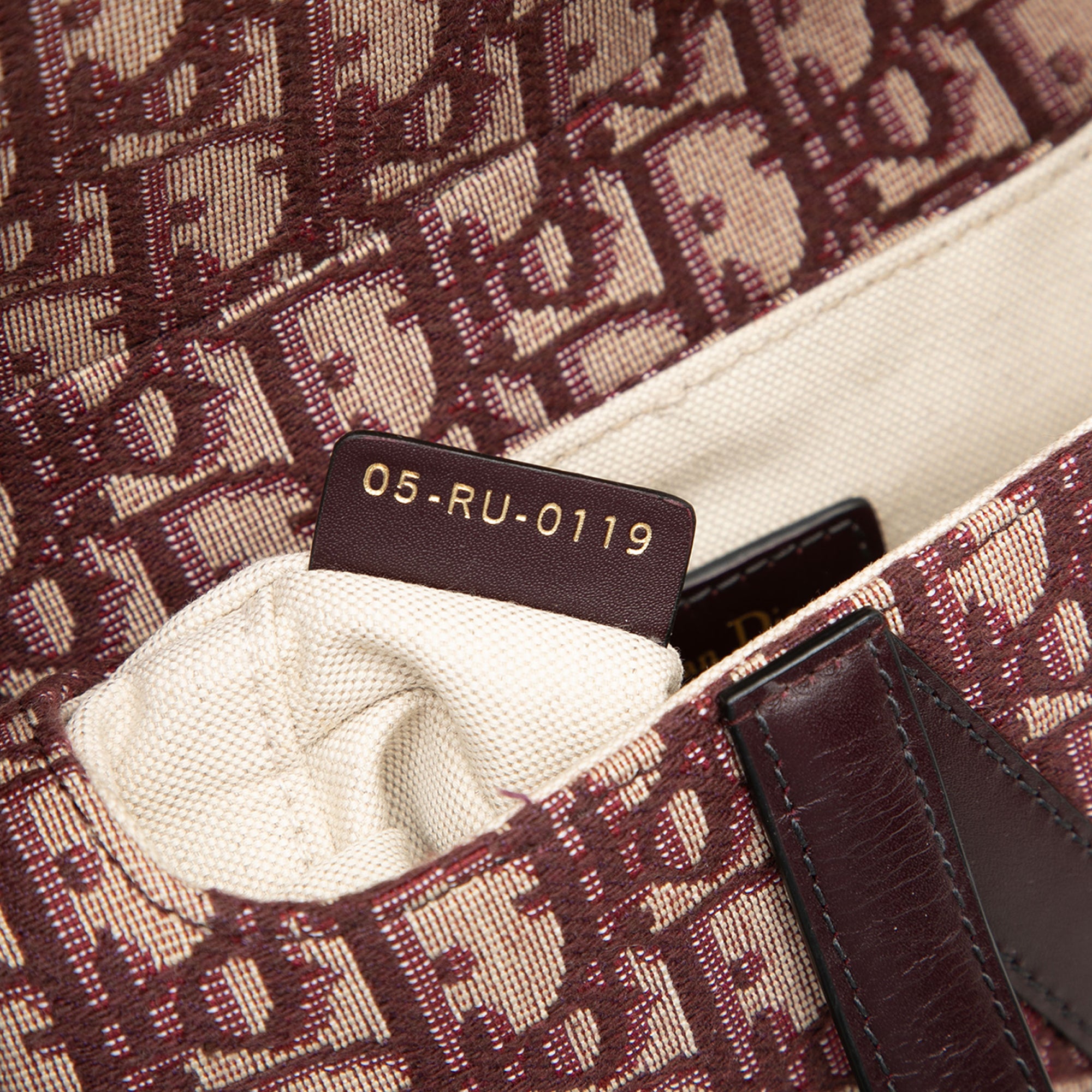Dior Mini Oblique Canvas Saddle Bag - image 6
