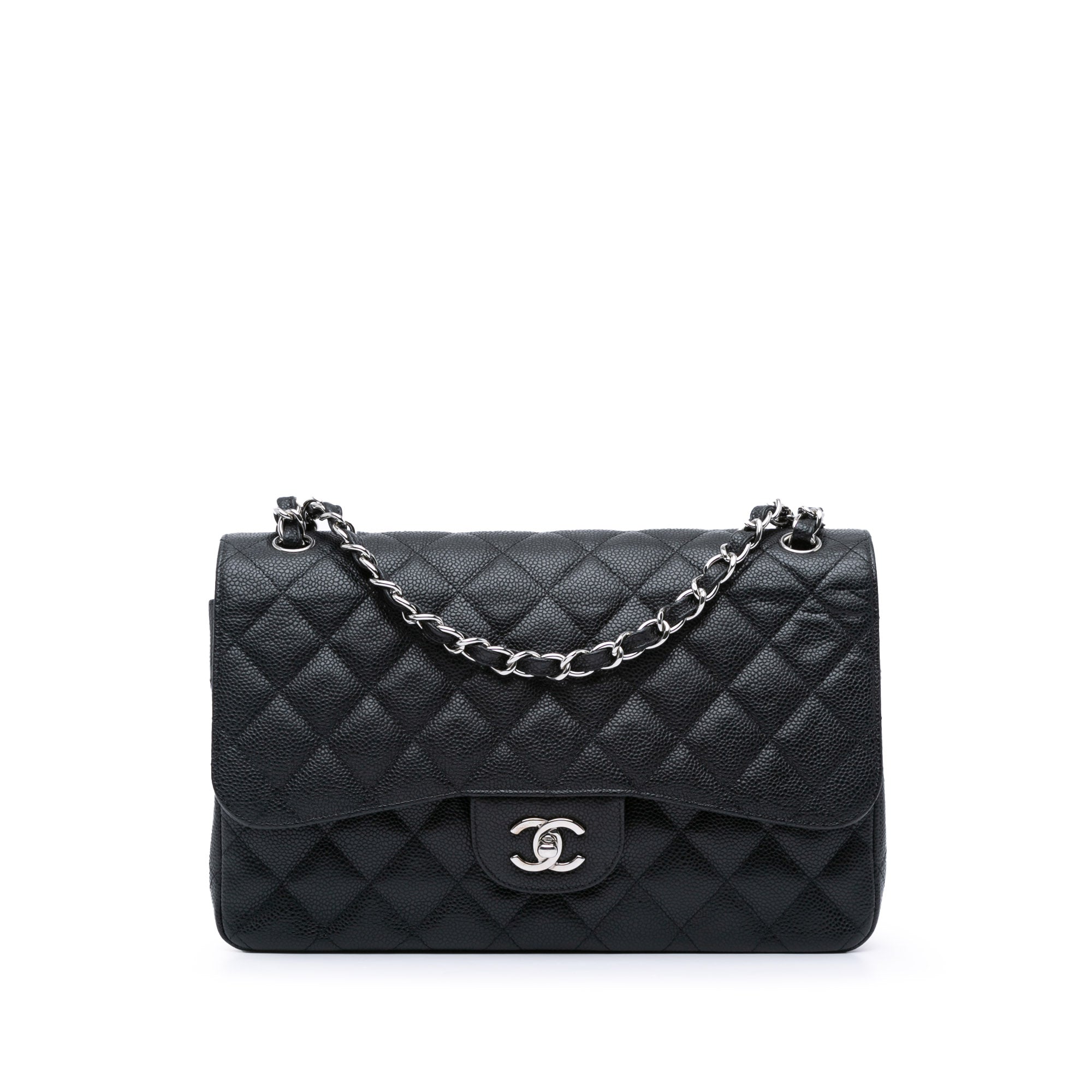 Chanel Jumbo Classic Caviar Double Flap - image 1