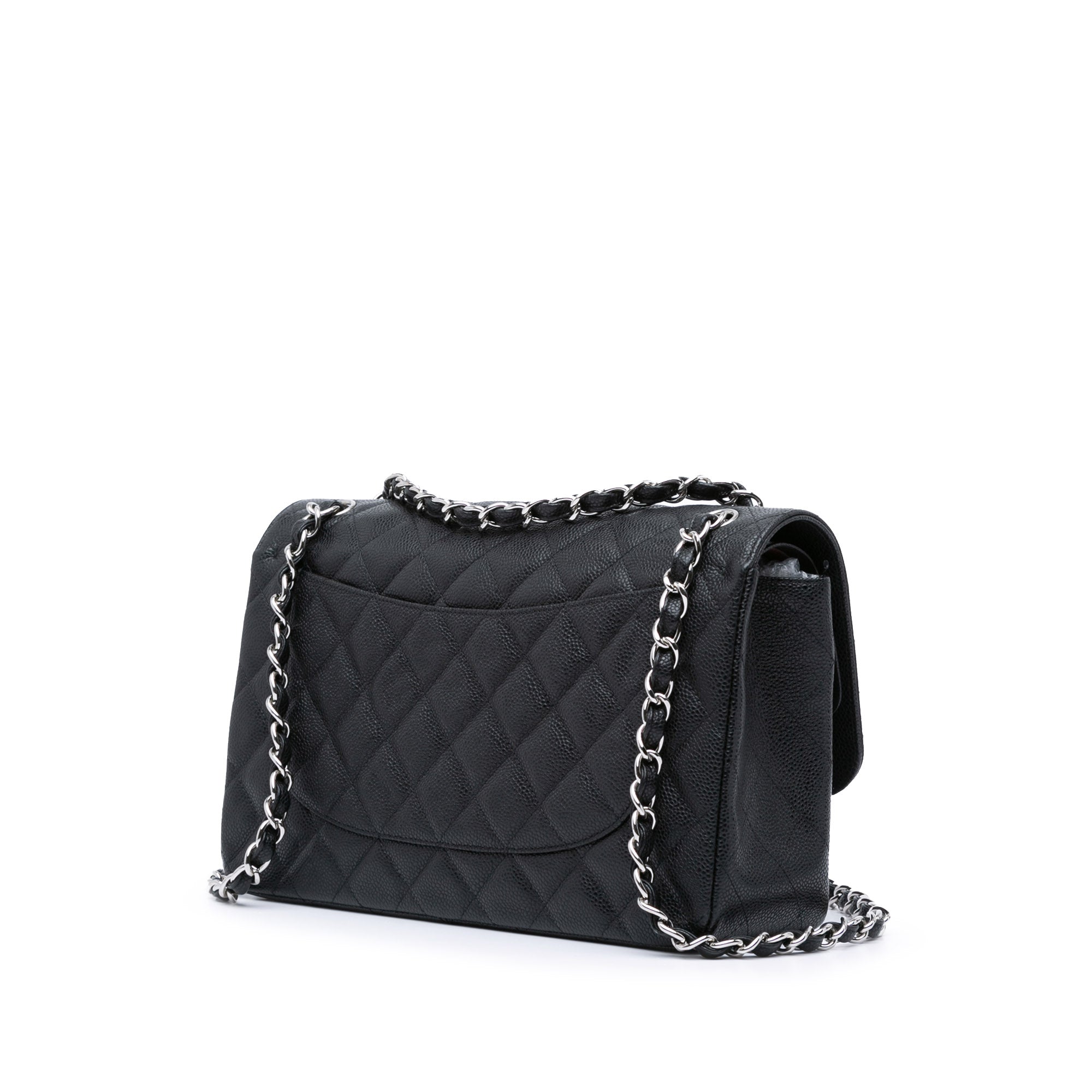 Chanel Jumbo Classic Caviar Double Flap - image 2