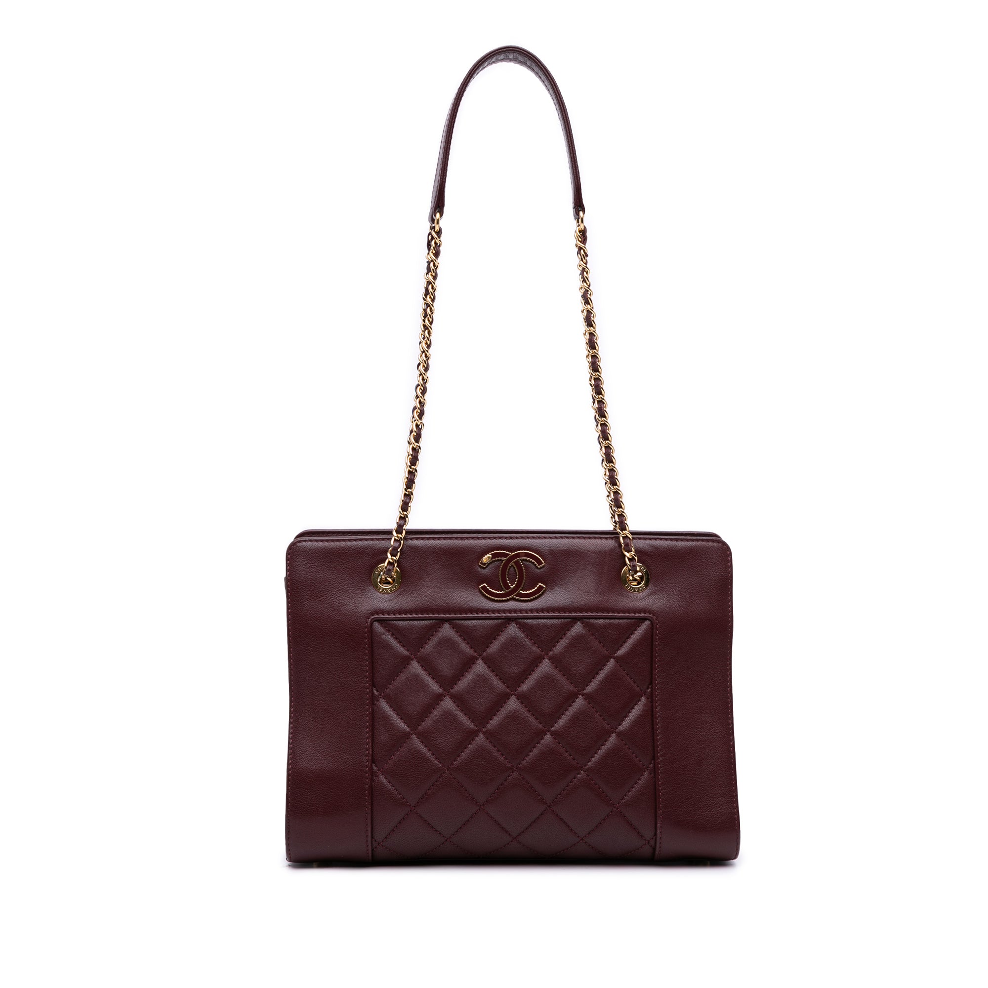 Chanel Small Sheepskin Mademoiselle Shopping Tote - image 1