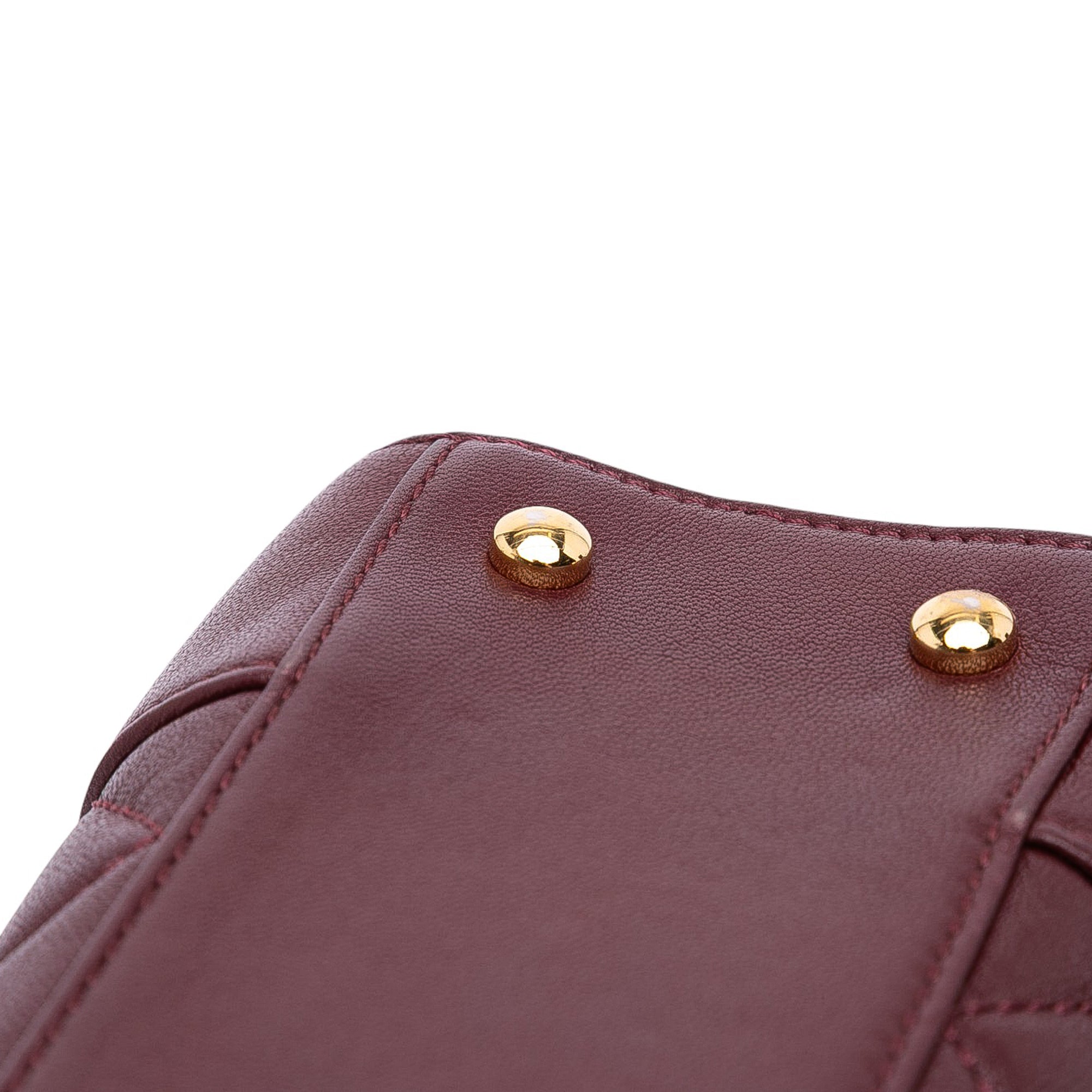 Chanel Small Sheepskin Mademoiselle Shopping Tote - image 8