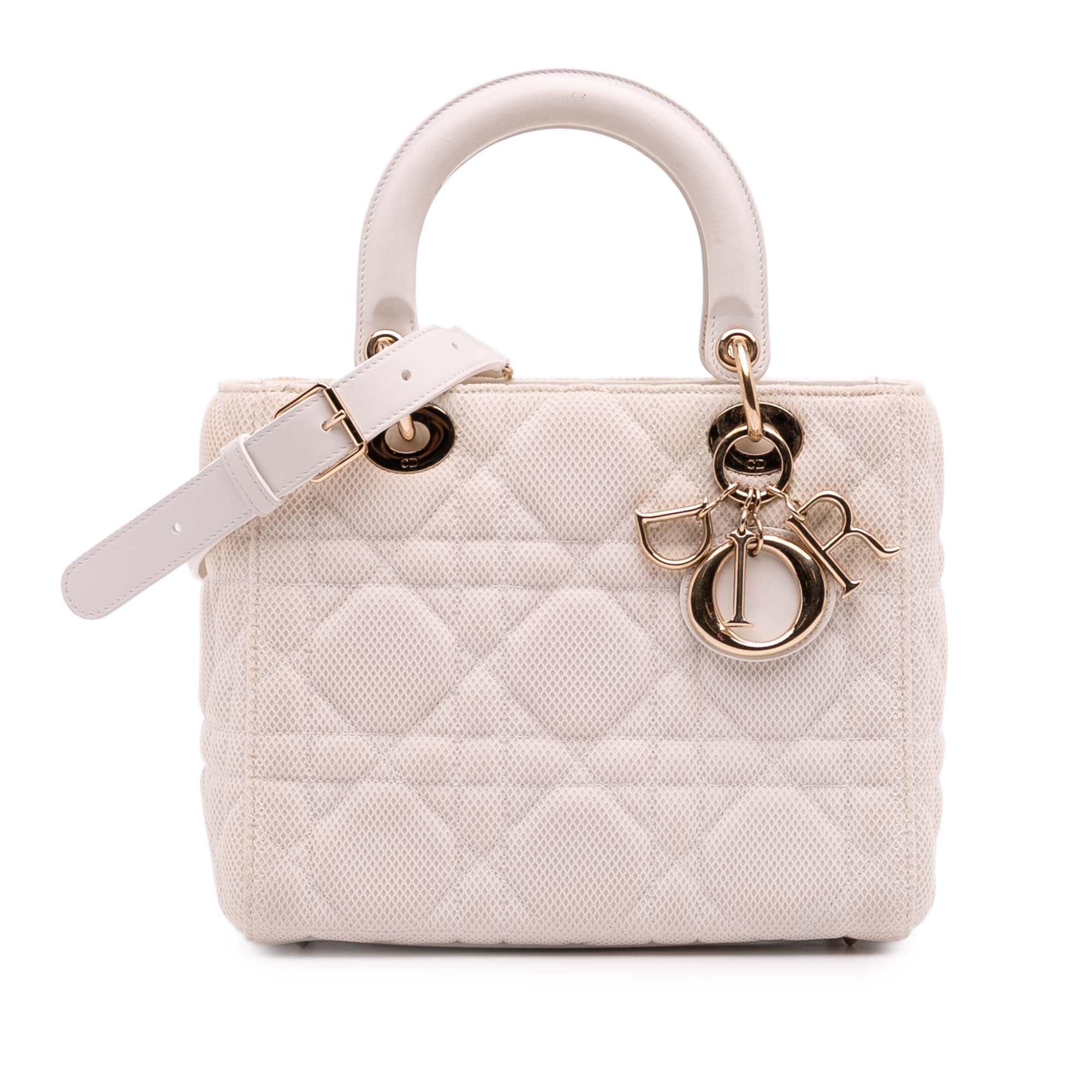 Dior Medium Mesh Cannage Lady Dior - image 1