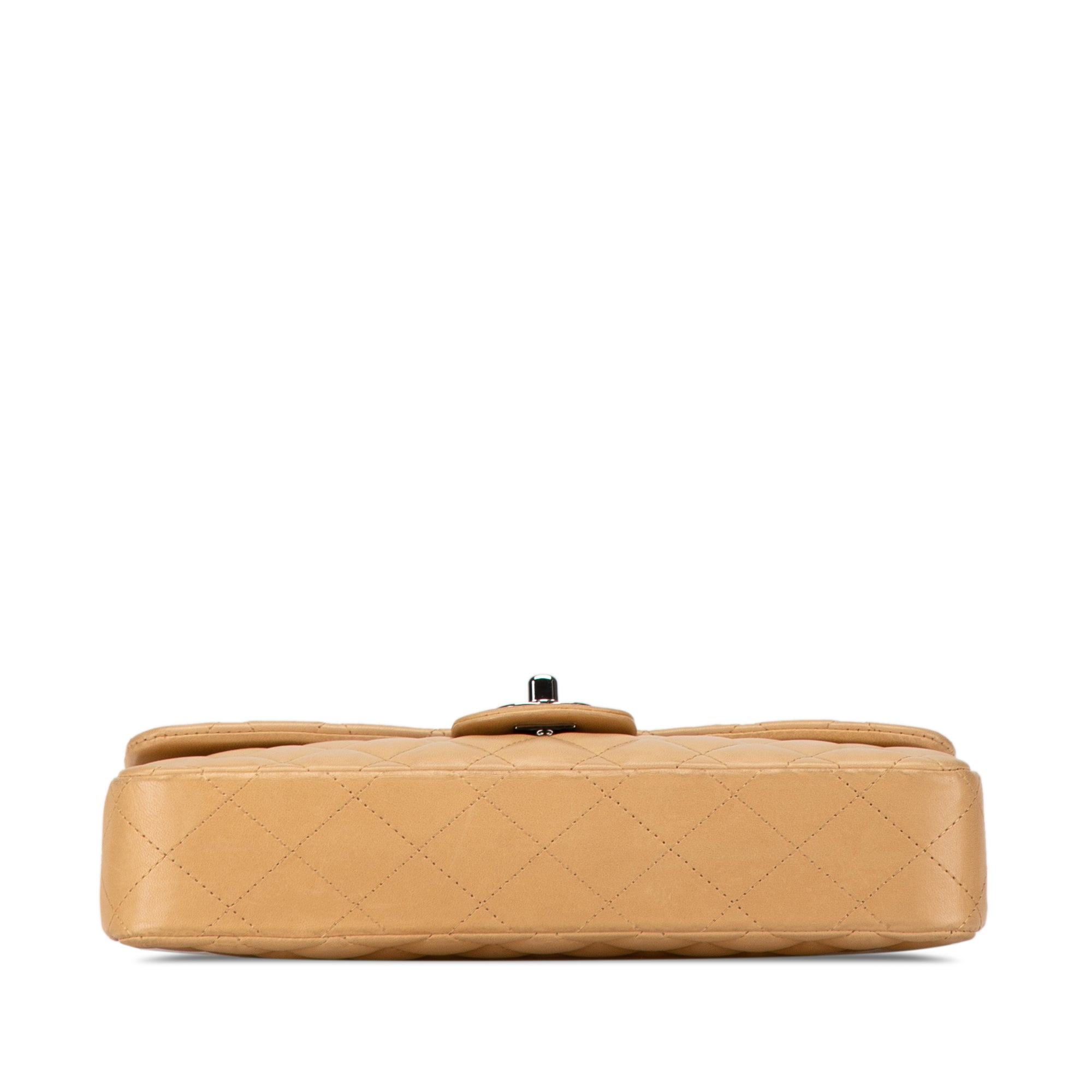 Chanel CC Lambskin East West Single Flap - image 4