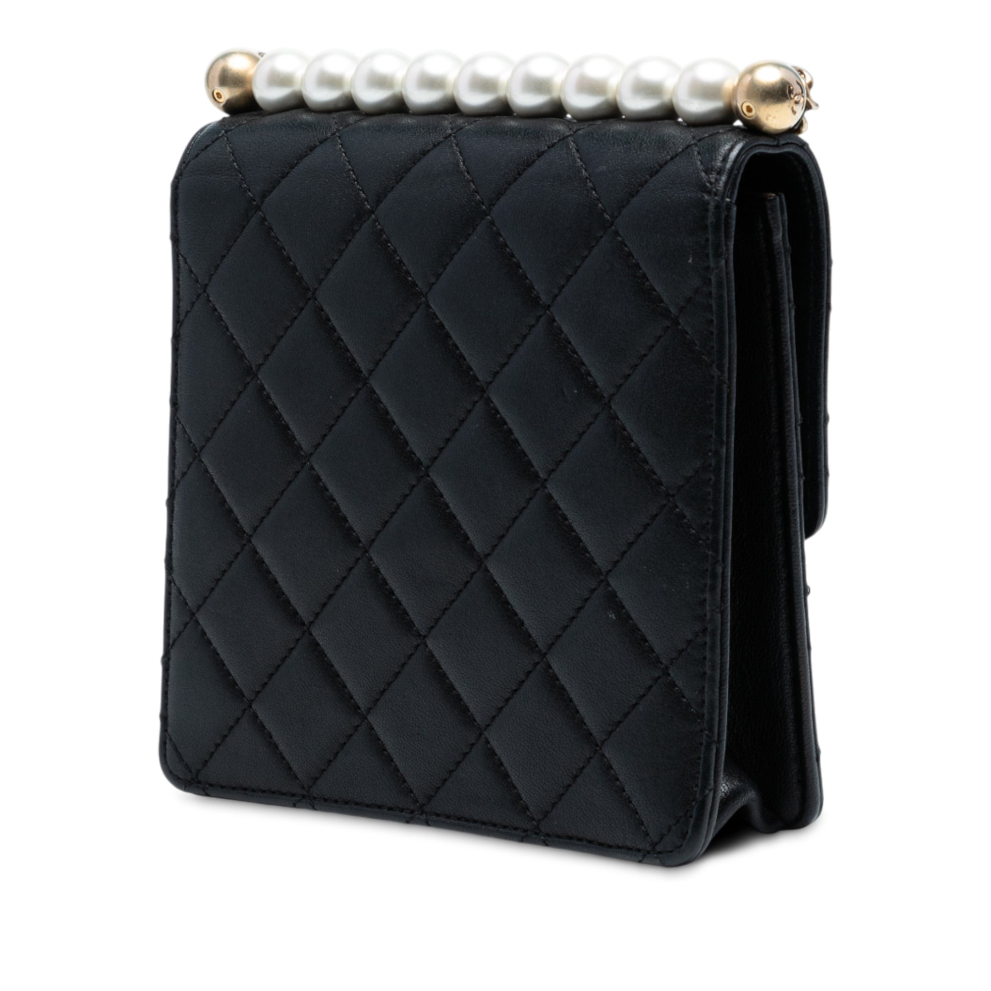 Chanel Small Lambskin Chic Pearls Flap - image 2