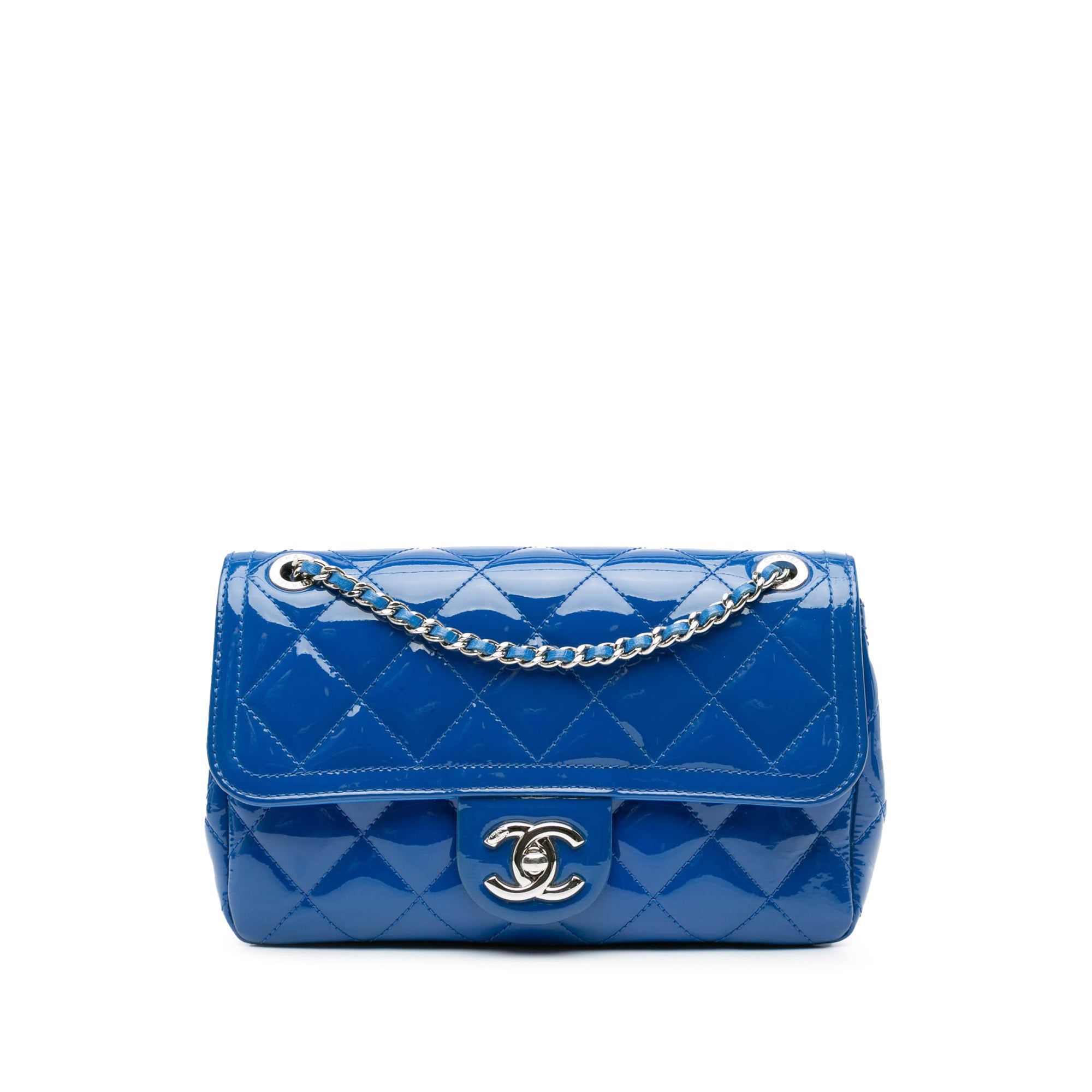 Chanel Small Patent Coco Shine Flap - image 1