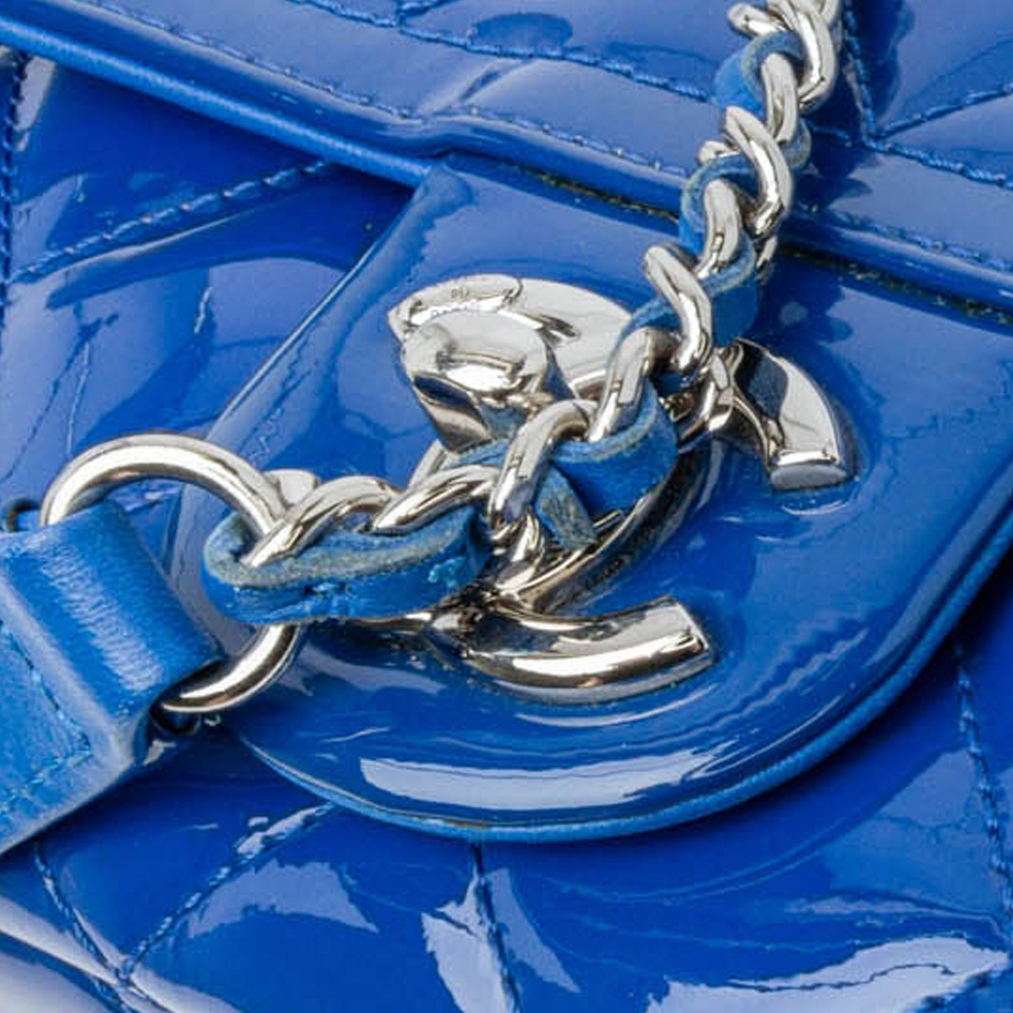Chanel Small Patent Coco Shine Flap - image 9