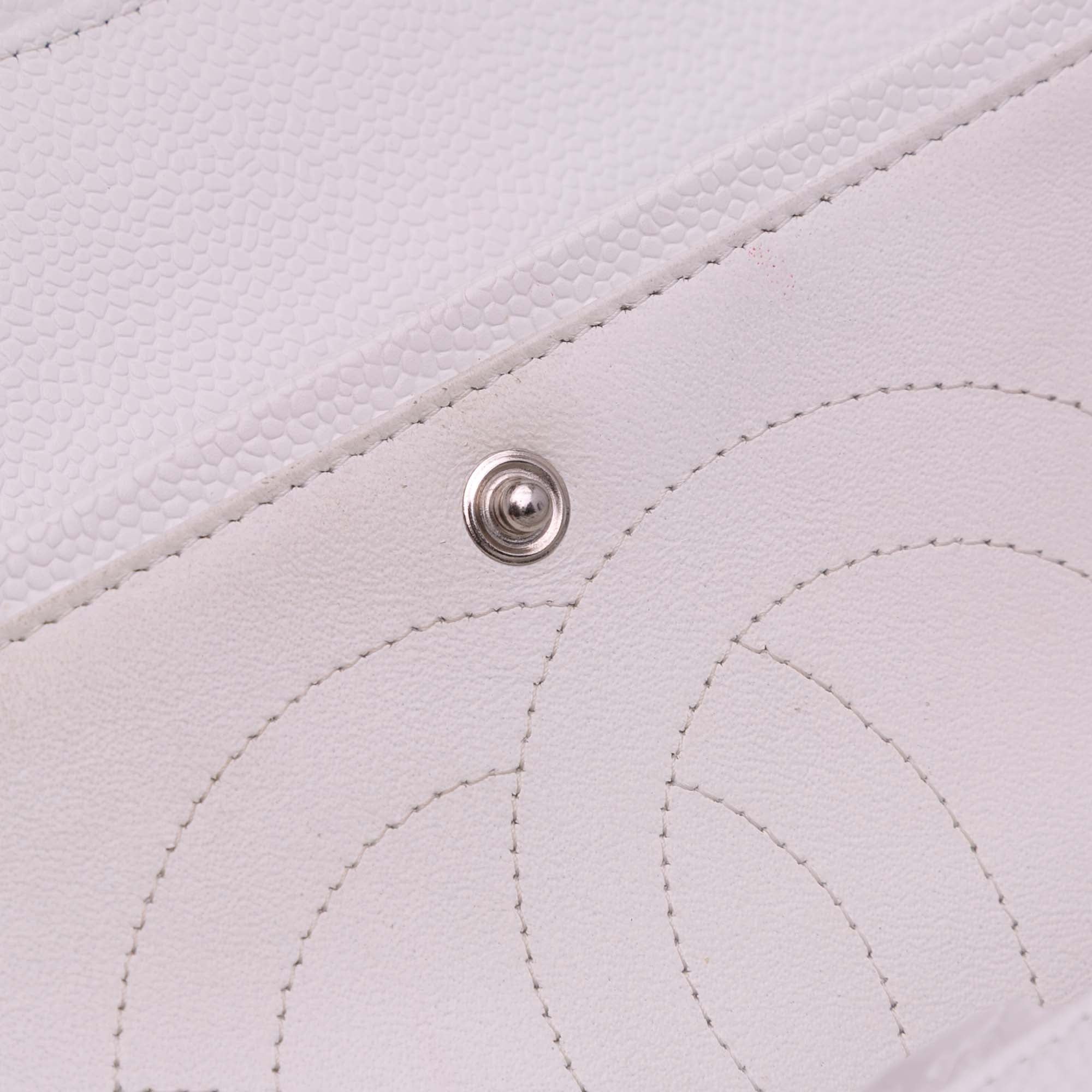 Chanel Jumbo Classic Caviar Double Flap - image 9