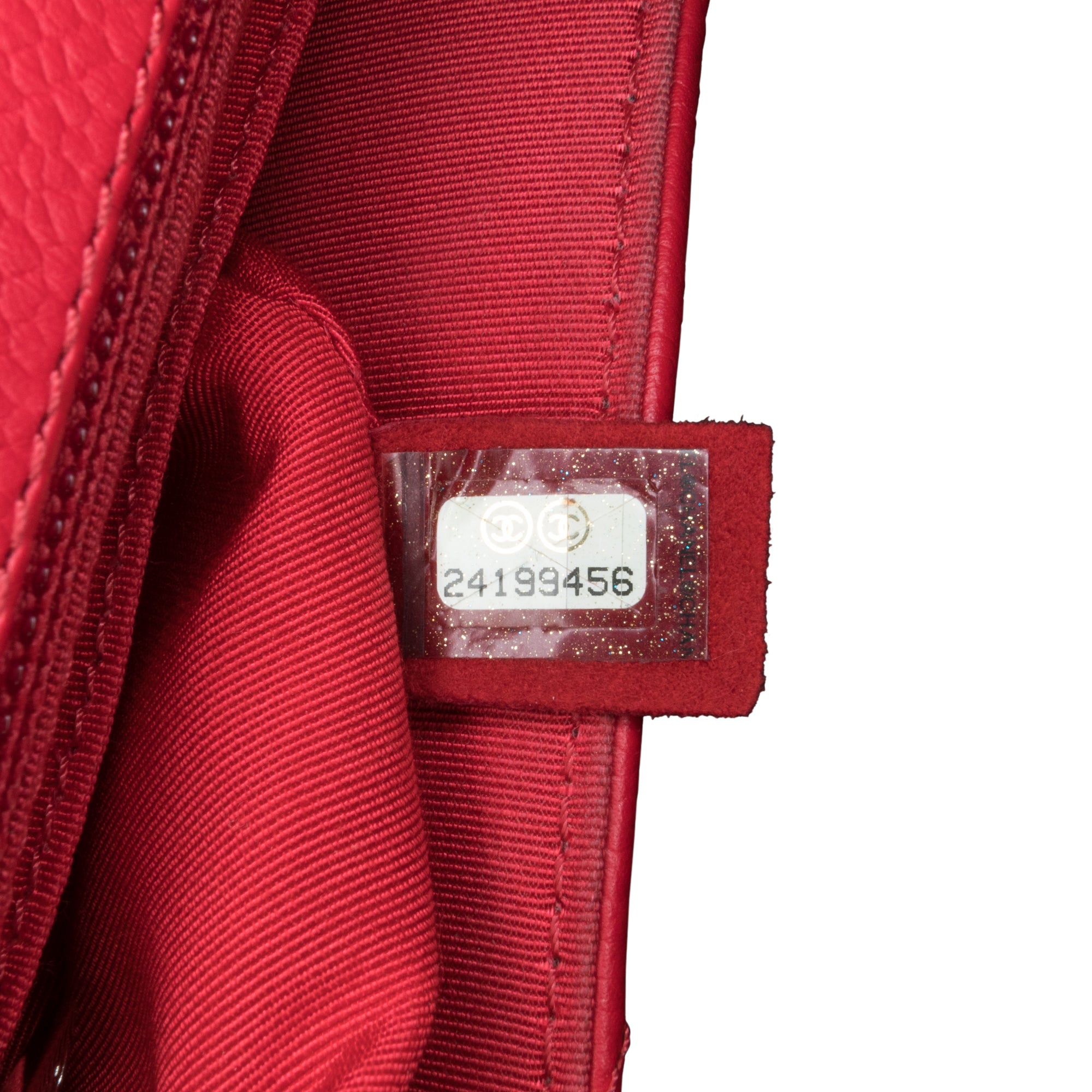 Chanel Mini Caviar Chevron Data Center Envelope Flap Bag - image 6