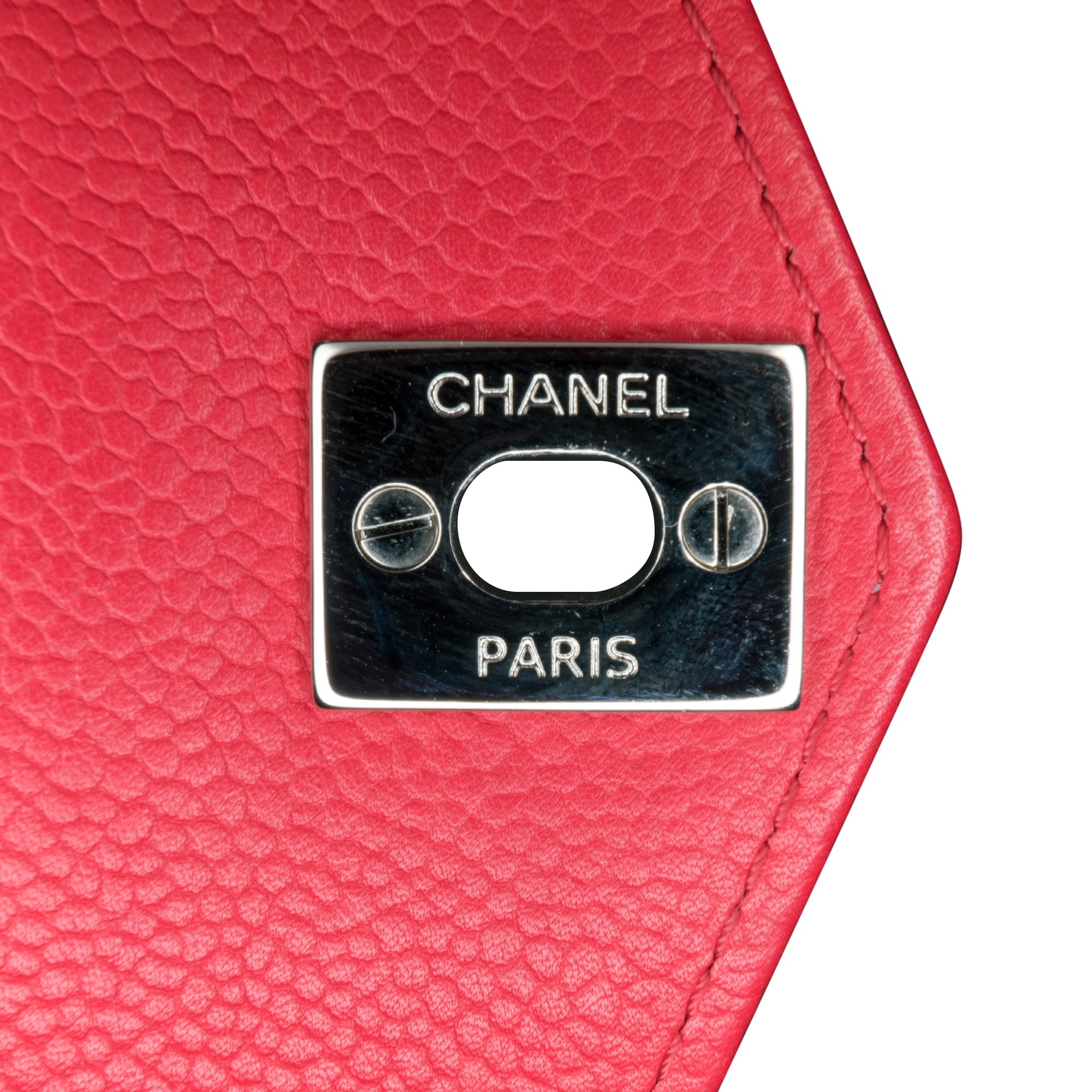 Chanel Mini Caviar Chevron Data Center Envelope Flap Bag - image 7