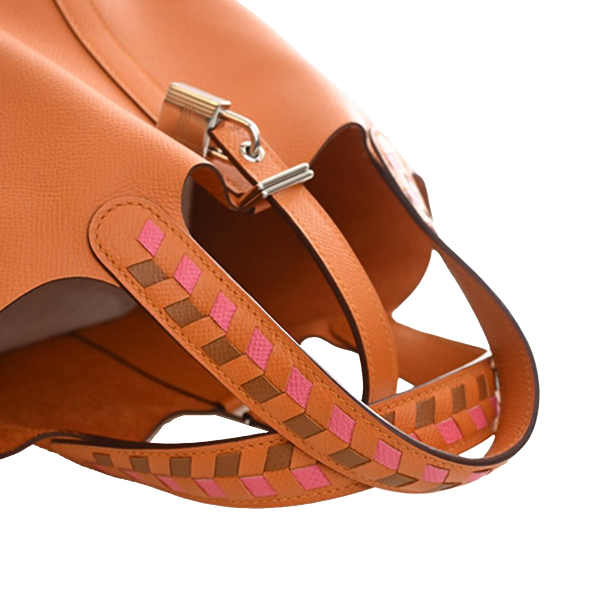 Hermès Epsom Tressage Picotin Lock 18 - image 13
