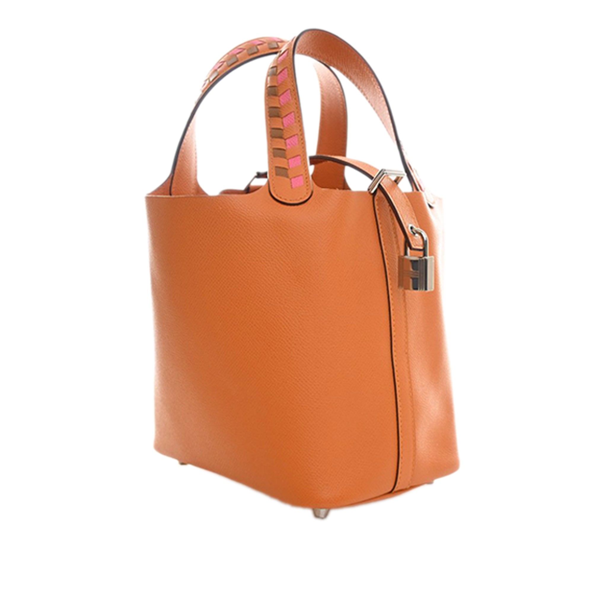 Hermès Epsom Tressage Picotin Lock 18 - image 3