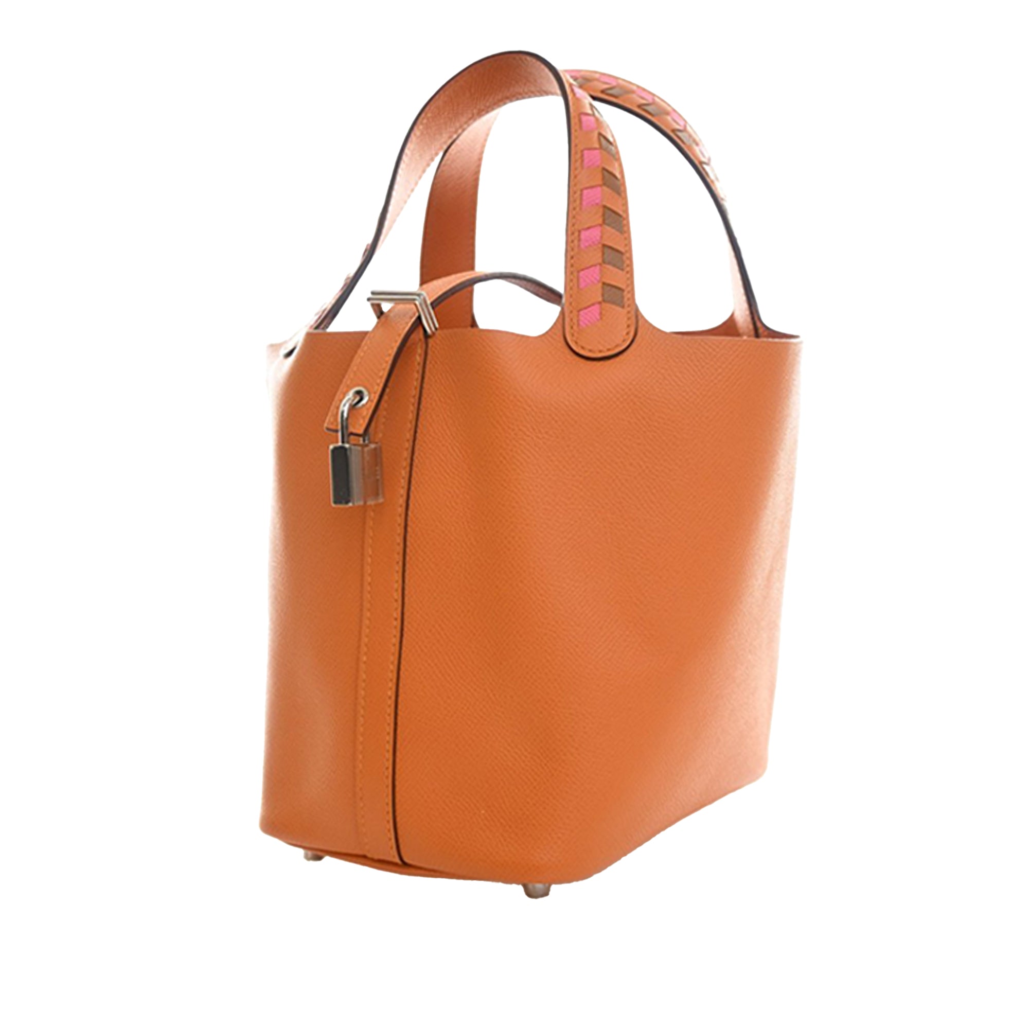 Hermès Epsom Tressage Picotin Lock 18 - image 4
