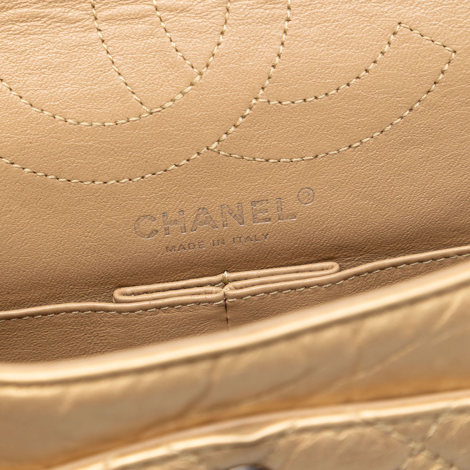 Chanel Quilted Aged Calfskin Reissue 2.55 Double Flap 225 - image 5