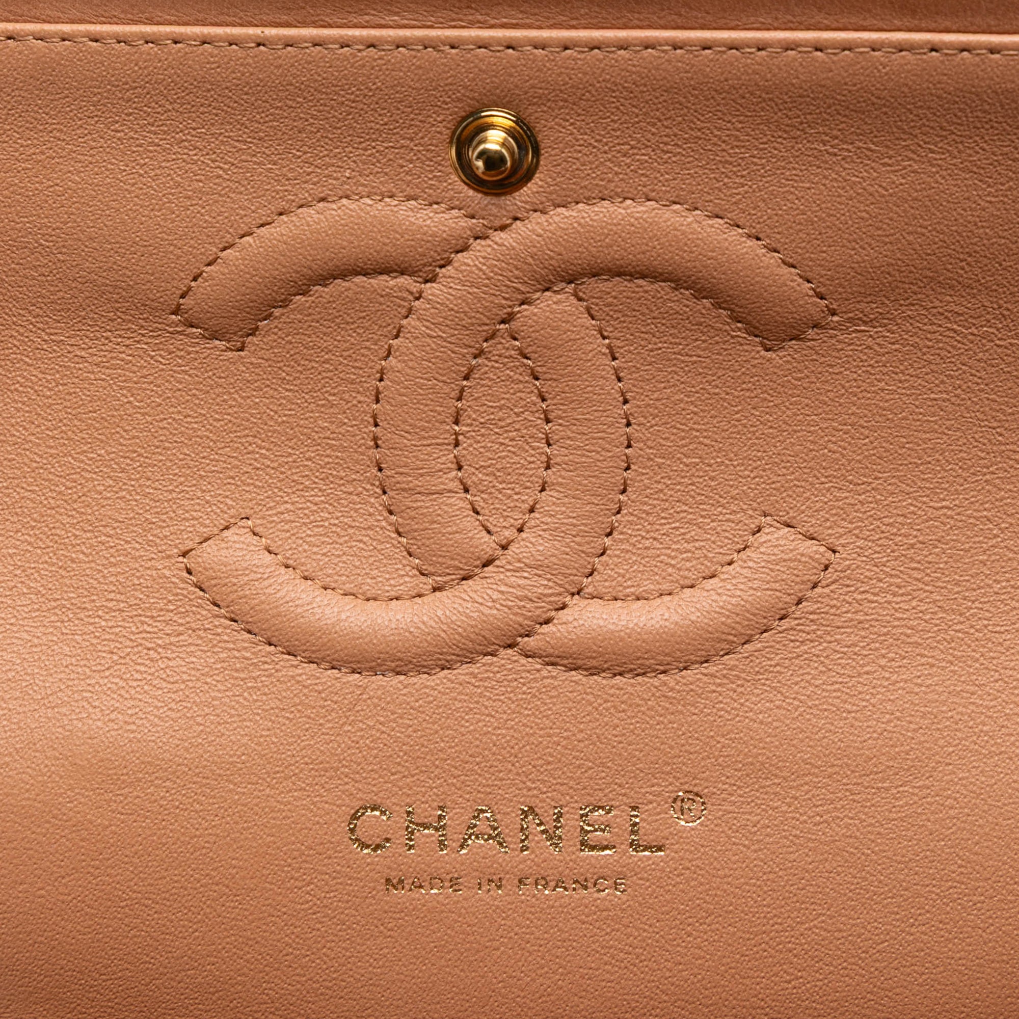 Chanel Medium Classic Lambskin Double Flap - image 5