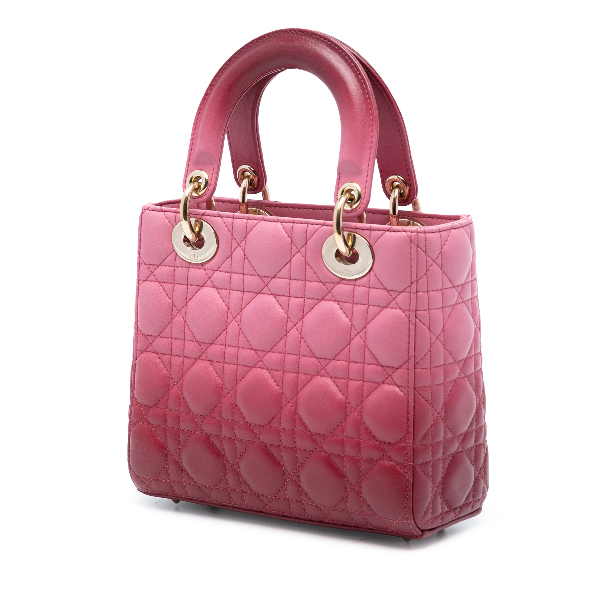 Dior Small Gradient Lambskin Cannage Lady Dior - image 2