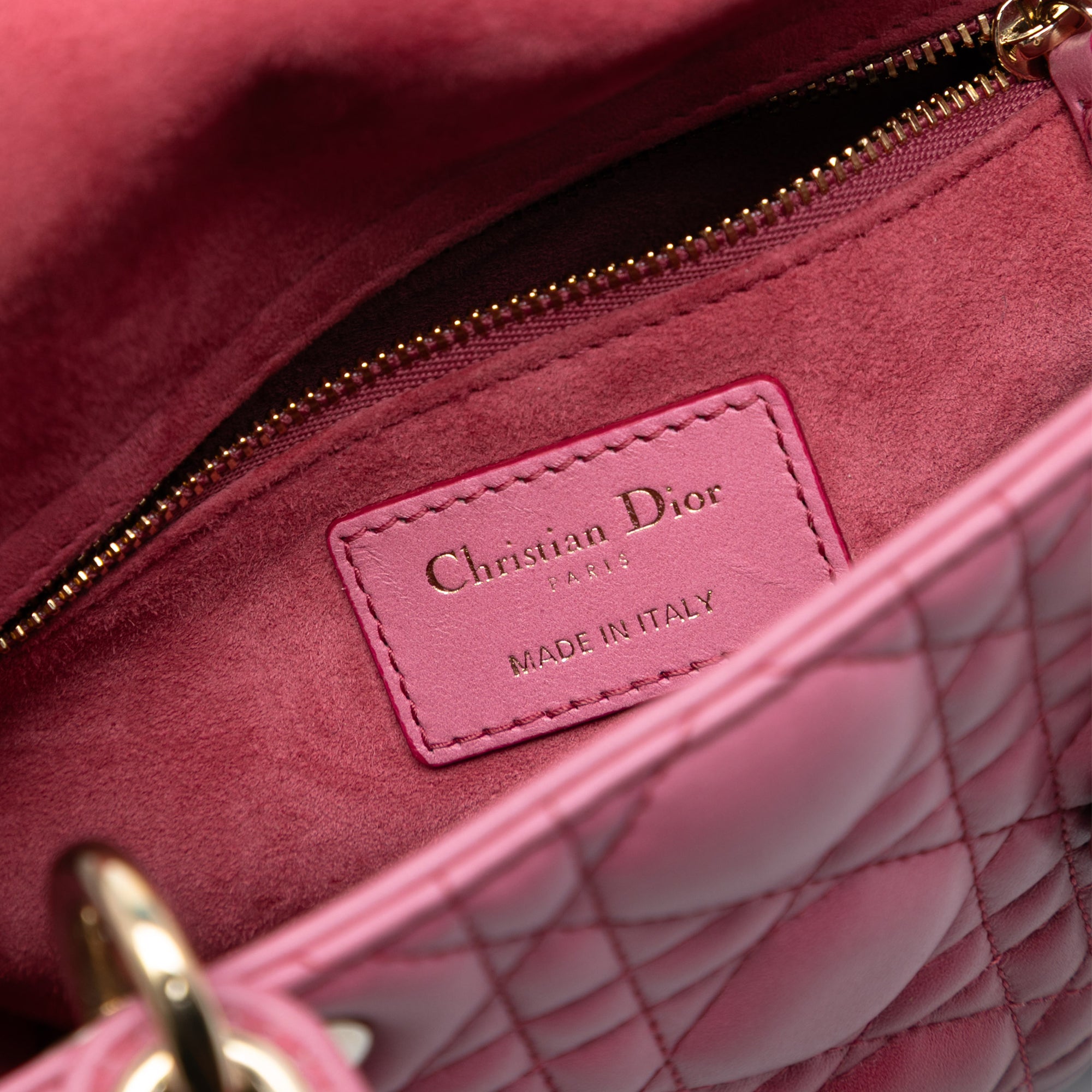 Dior Small Gradient Lambskin Cannage Lady Dior - image 5