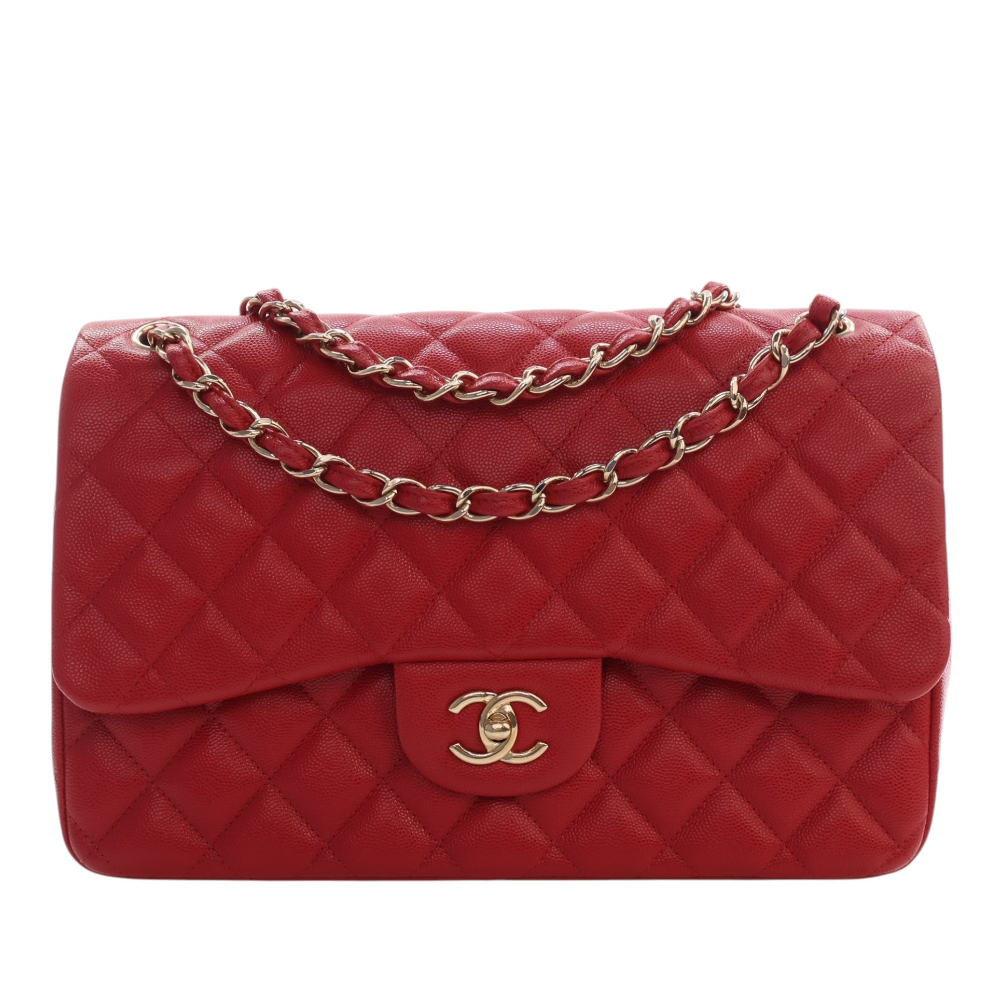 Chanel Jumbo Classic Caviar Double Flap - image 1